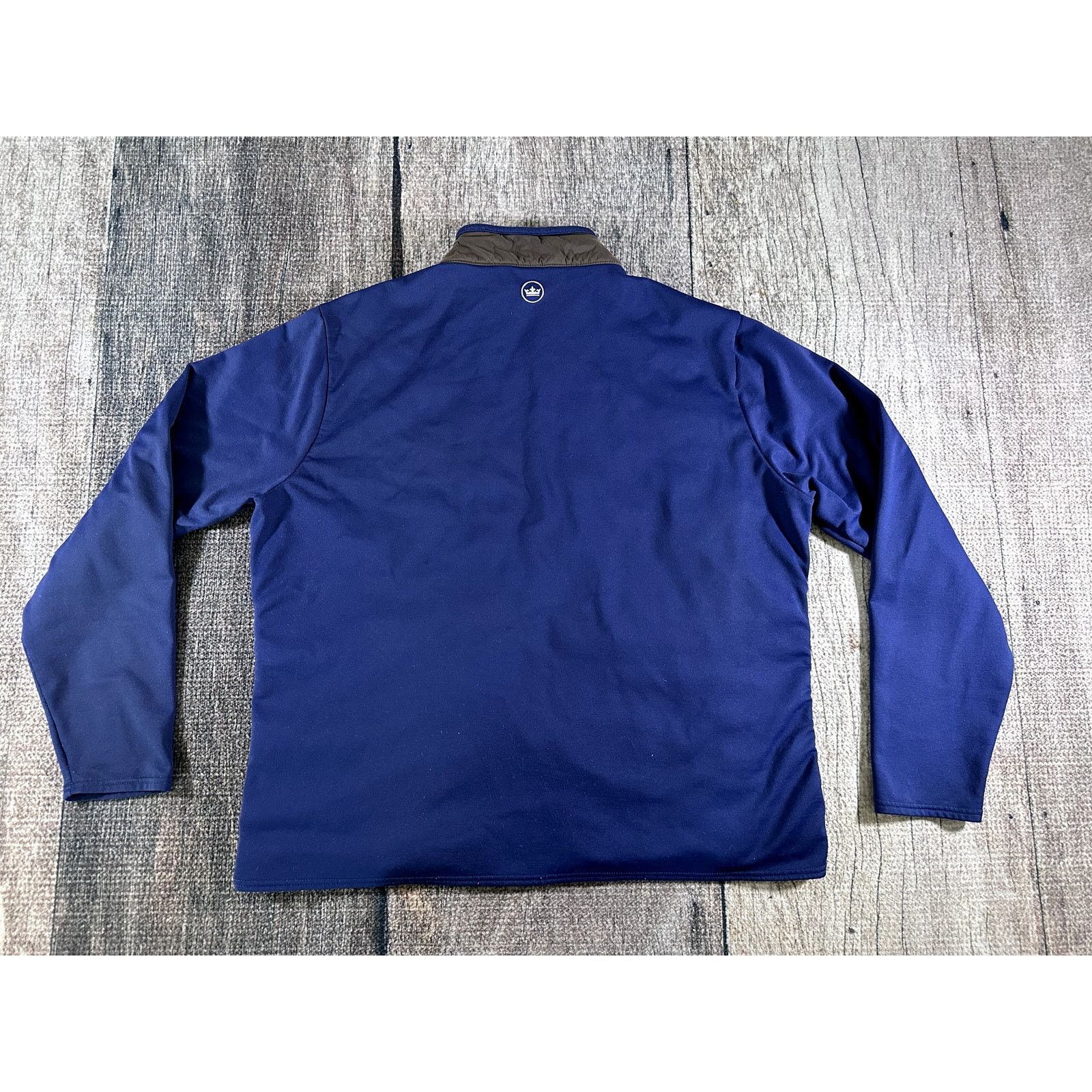 Peter Millar Peter Millar Crown Crafted Blaze Hybrid Jacket XL Brown Blue Size US XL / EU 56 / 4 - 8 Thumbnail