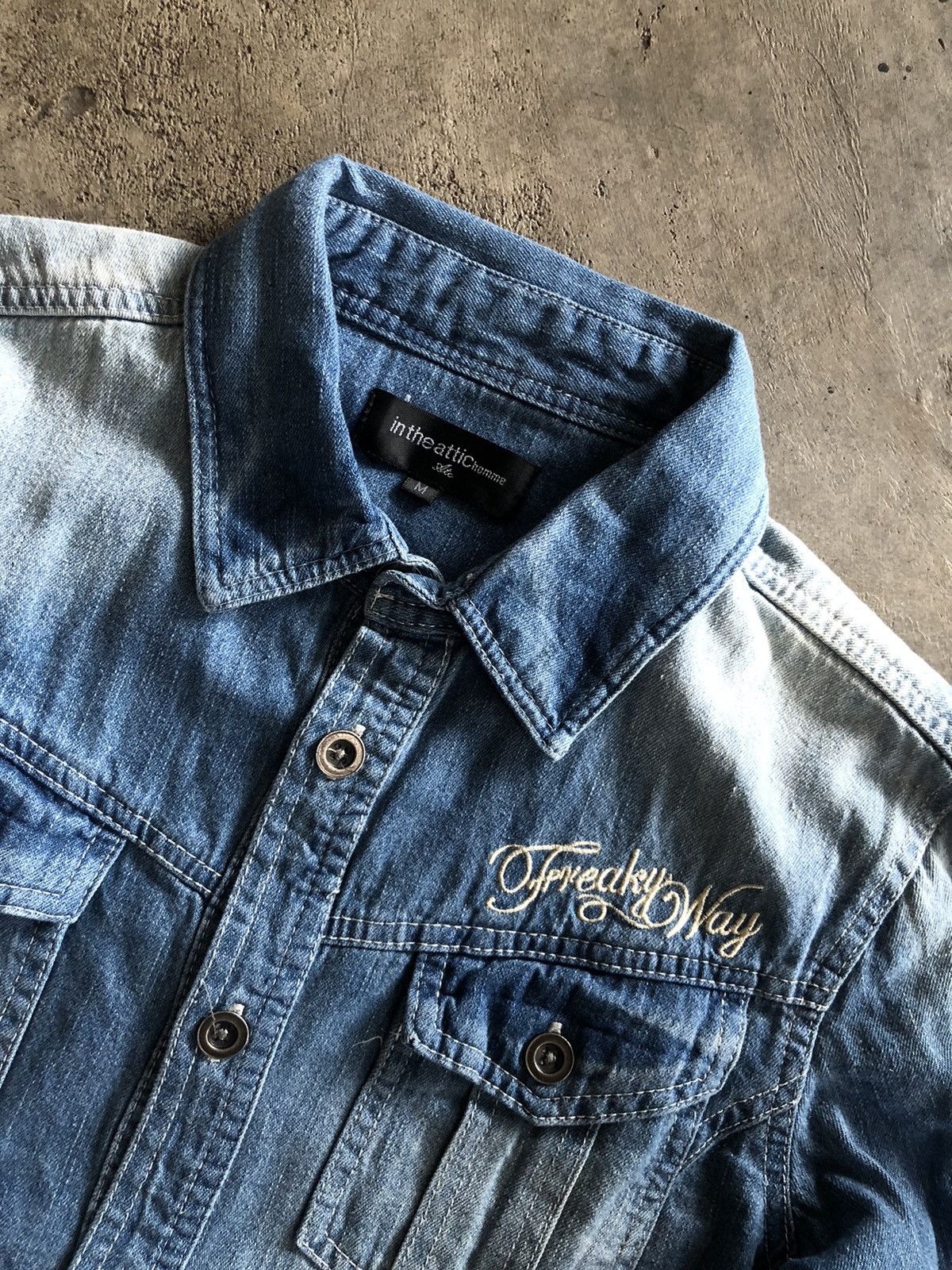 Hysteric Glamour × In The Attic × Japanese Brand JAPANESE IN THE ATTIC BUTTON LONG SHIRT Size US M / EU 48-50 / 2 - 5 Thumbnail