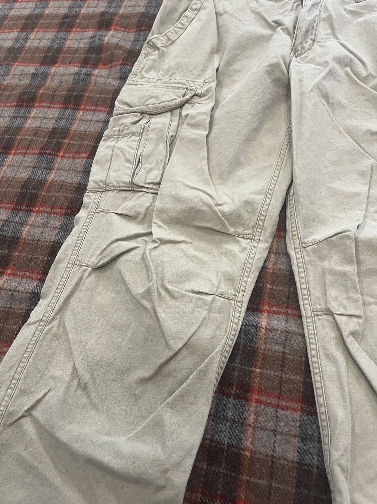 Hurley × Oakley × Vintage Vintage 90’s Hurley Cotton extra Cargo pants , trousers Size US 37 - 2 Thumbnail