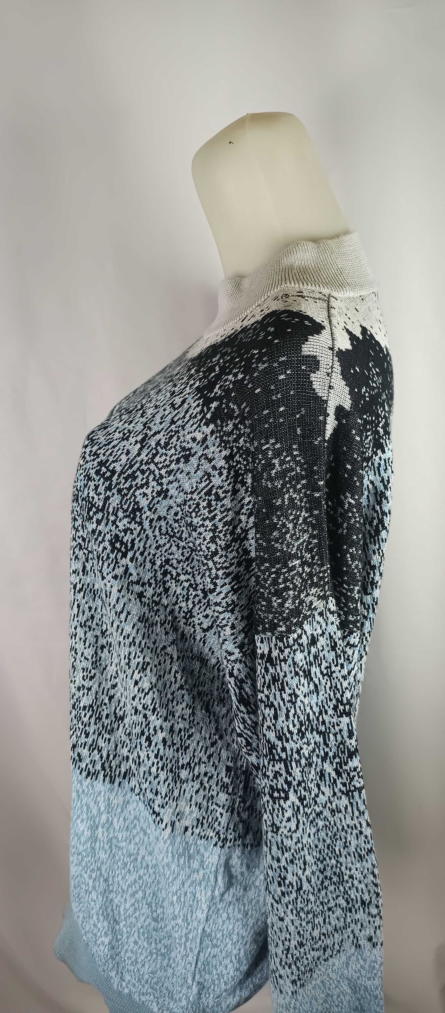 Designer × Kenzo KENZO PARIS Mix Color UNISEX Knit Sweater Jumper Neck Size L / US 10 / IT 46 - 21 Thumbnail