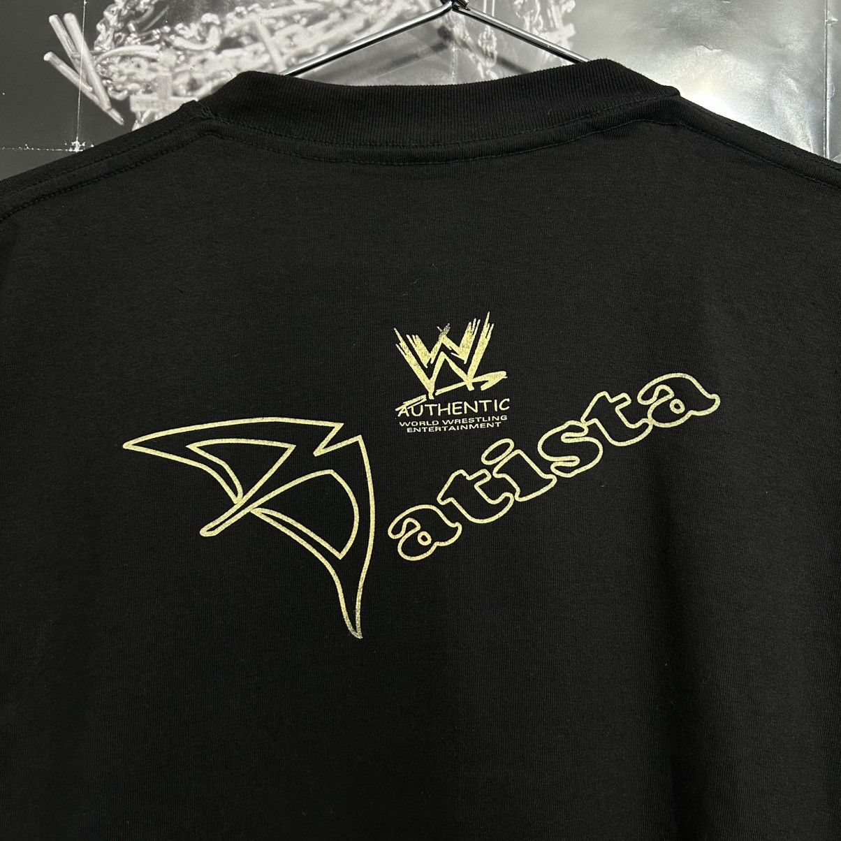 WWE BATISTA WWE VINTAGE SHIRT 2000’s MEXICAN VERSION Size US L / EU 52-54 / 3 - 8 Thumbnail