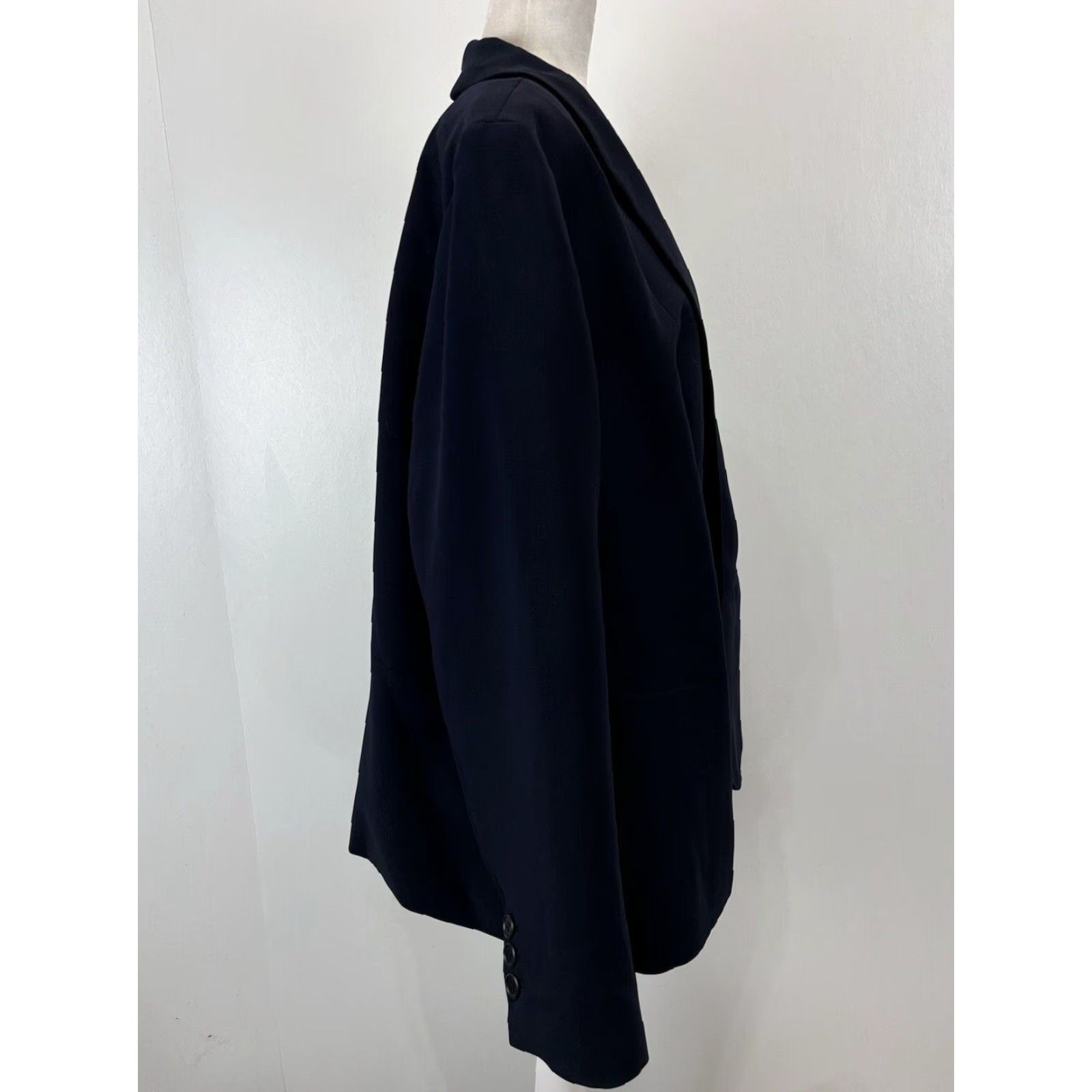 Talbots Talbots Blazer 22W Plus Size Women Navy Career Business Jacket Size 3XL / US 20-22 - 4 Thumbnail