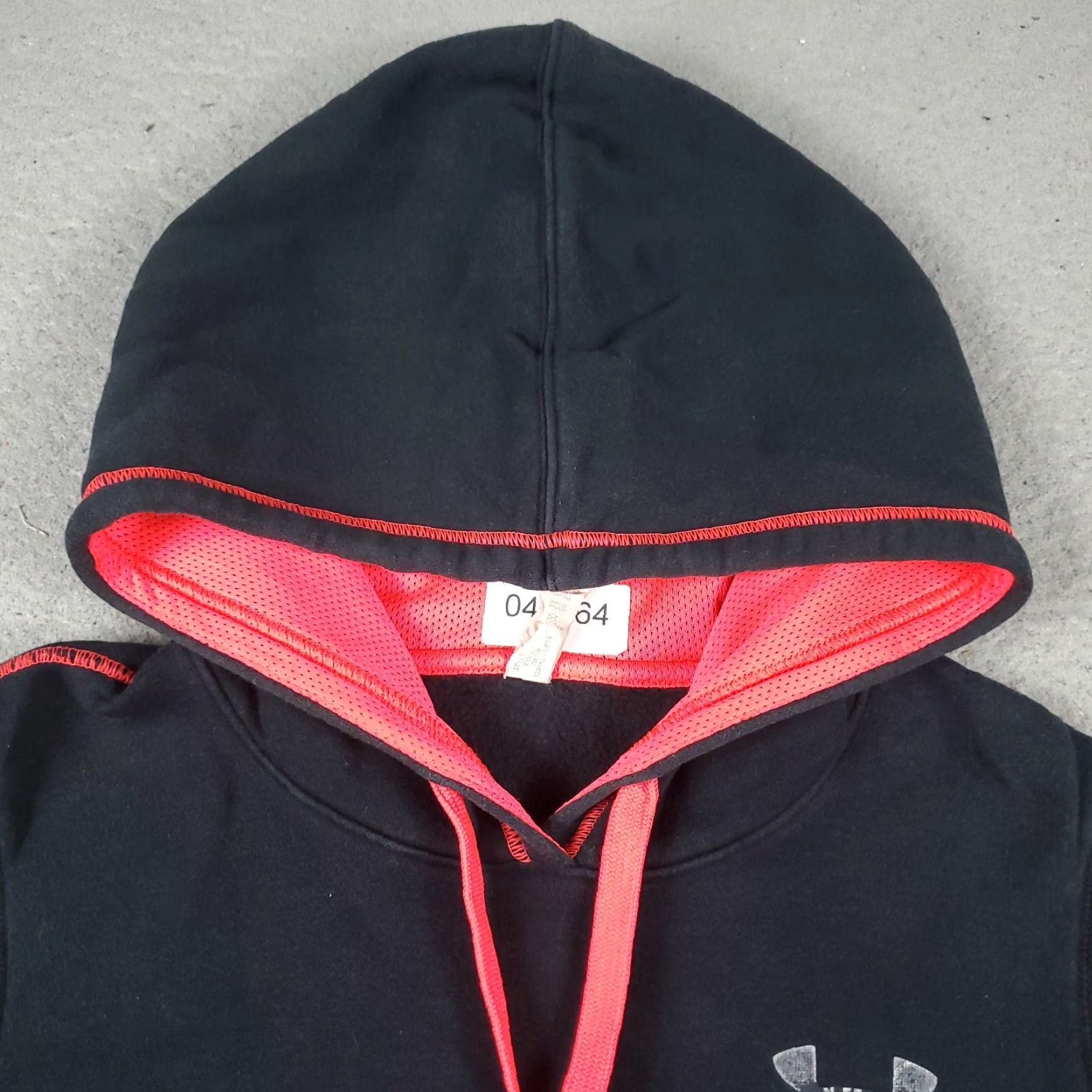 Under Armour Under Armour Hoodie Womens Small Black Pullover Sweatshirt Knit Fleece Logo Pockets Regular Size S / US 4 / IT 40 - 2 Thumbnail