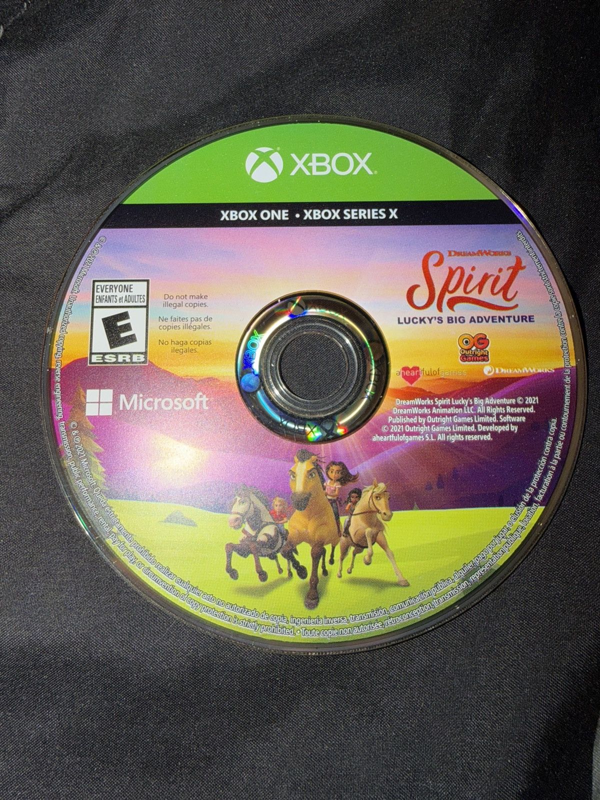 Microsoft Microsoft Xbox One Series X Dream Works Spirit Lucky Game Size ONE SIZE - 1 Thumbnail