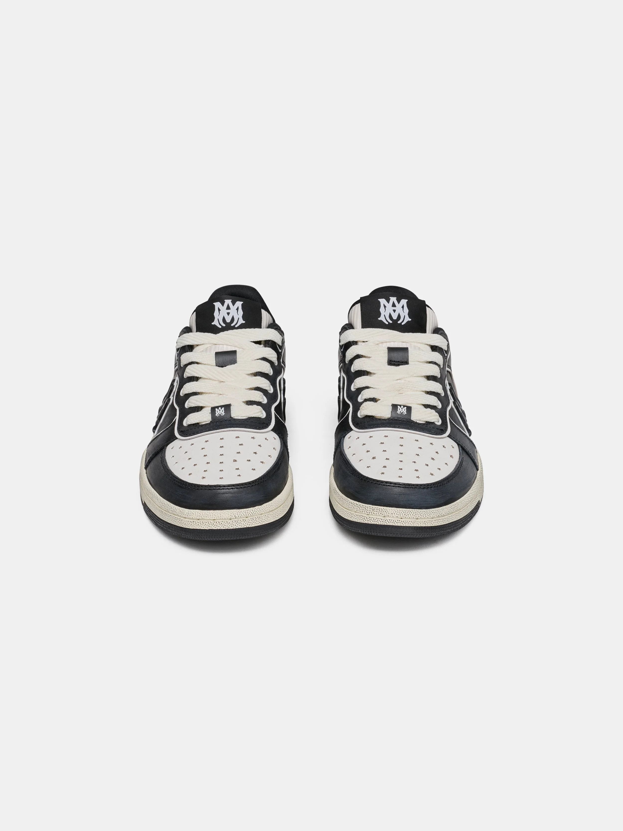 Amiri os11x0326 Newport Sports Sneakers in Black/White Size US 12 / EU 45 - 4 Thumbnail