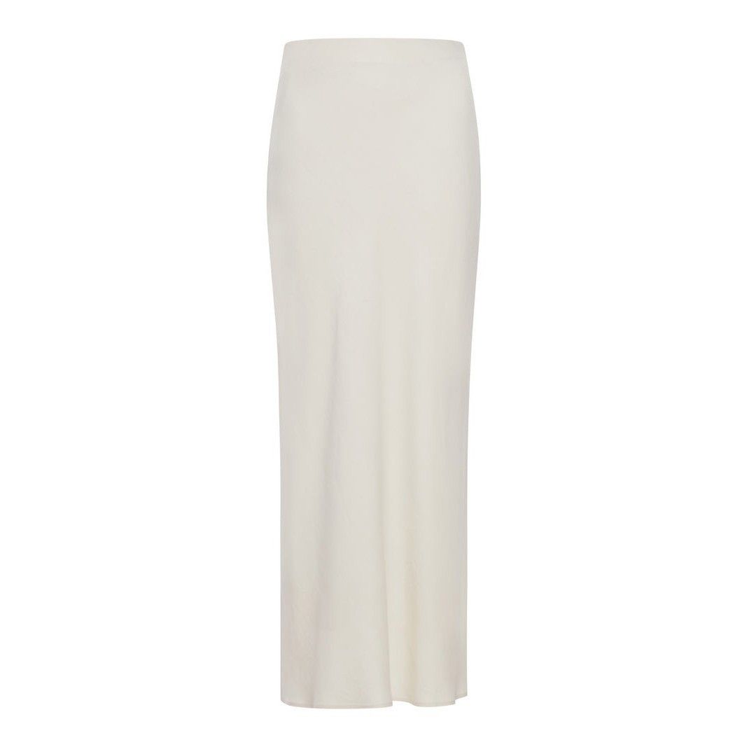 Brunello Cucinelli 80 White Bias Cut Skirt New & Authenti, Women’s (