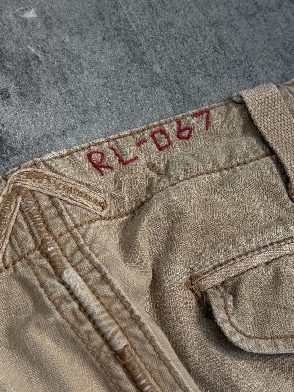 Polo Ralph Lauren Polo Ralph Lauren Vintage Paratrooper Military Pant Cargo Size US 33 - 16 Thumbnail