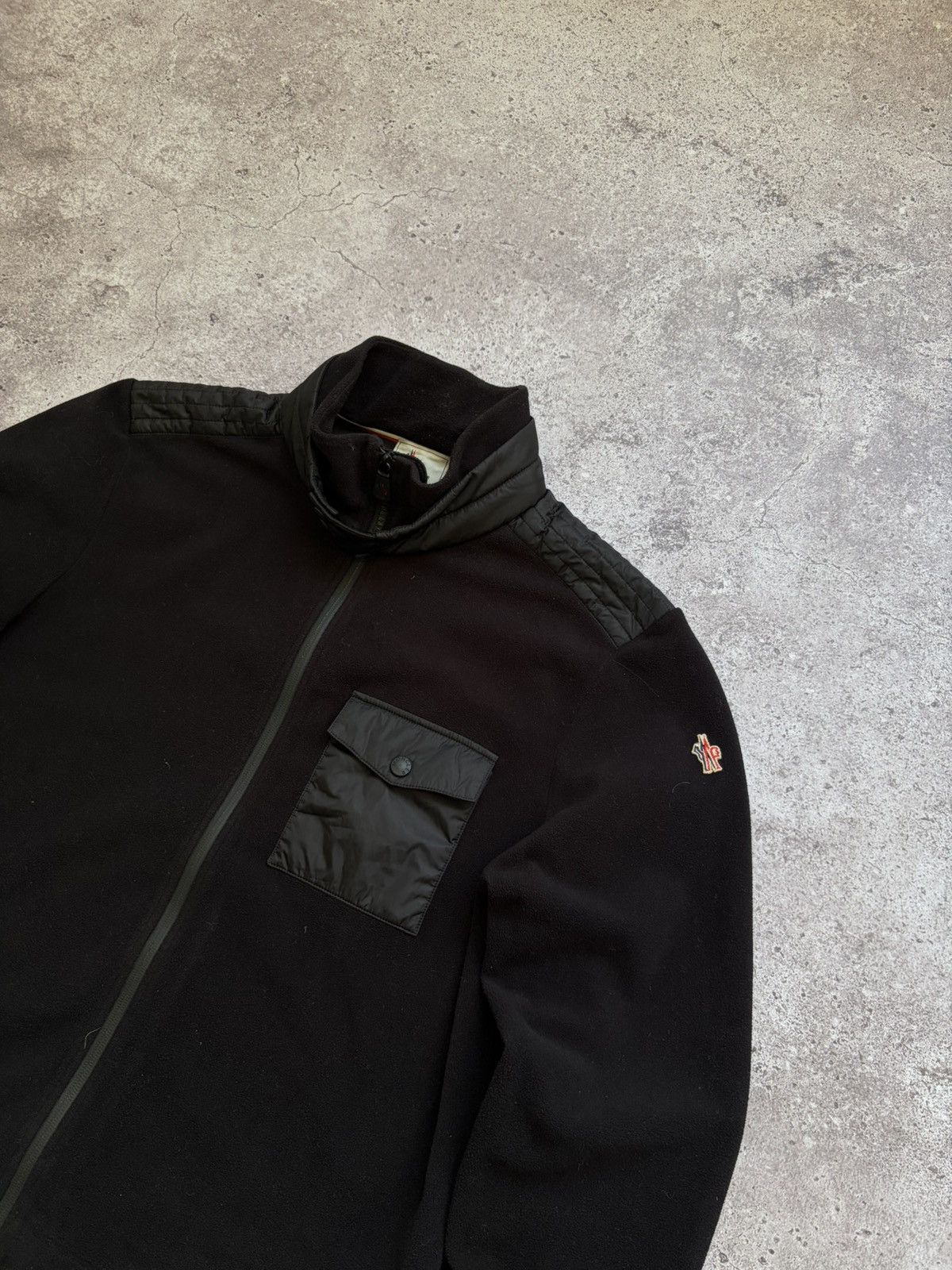 Moncler Grenoble Moncler Grenoble Maglia Black Fleece Cardigan Size US L / EU 52-54 / 3 - 2 Thumbnail