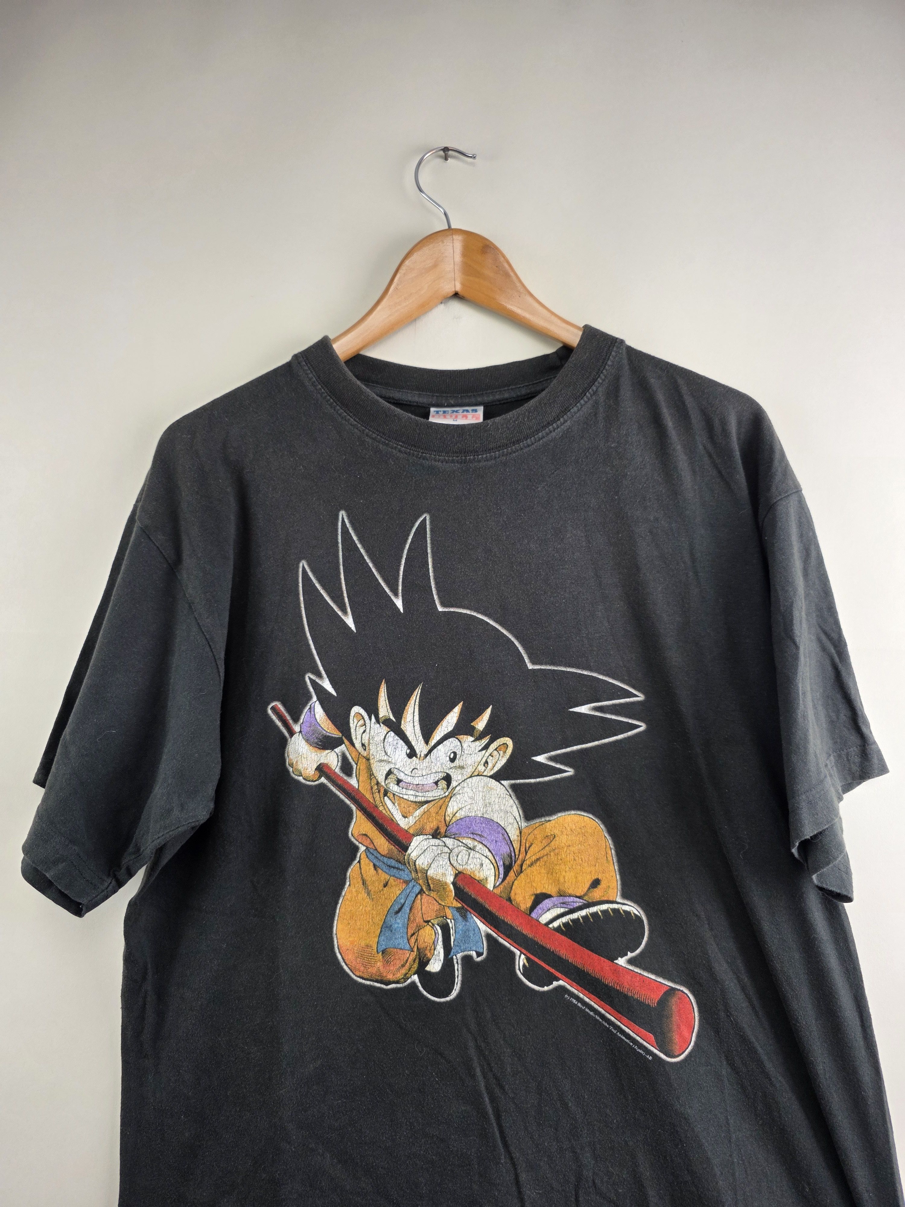 Anime 90s Dragon Ball Z Kid Goku Vintage Anime tee M 21.5" 28" Size US L / EU 52-54 / 3 - 2 Thumbnail