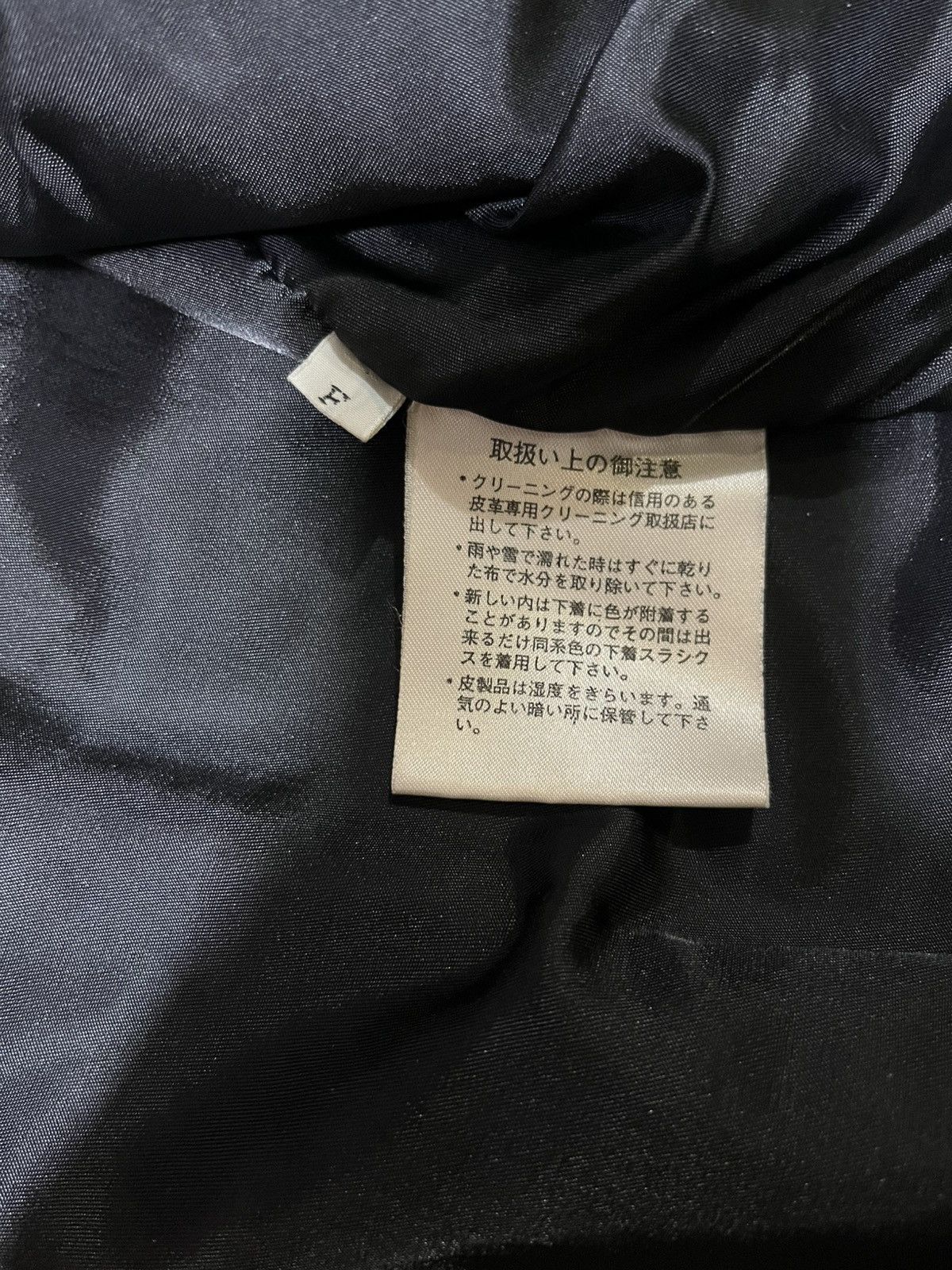 Kansai Yamamoto Kansai Man Leather Bomber Size US M / EU 48-50 / 2 - 5 Thumbnail