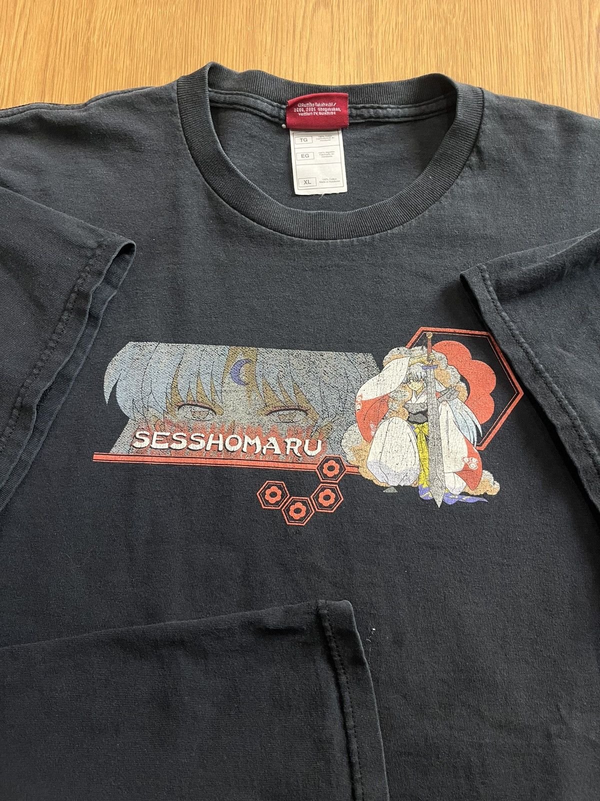Anime Vintage SESSHOMARU INUYASHA Character 05’s Tshirt Size US XL / EU 56 / 4 - 9 Thumbnail