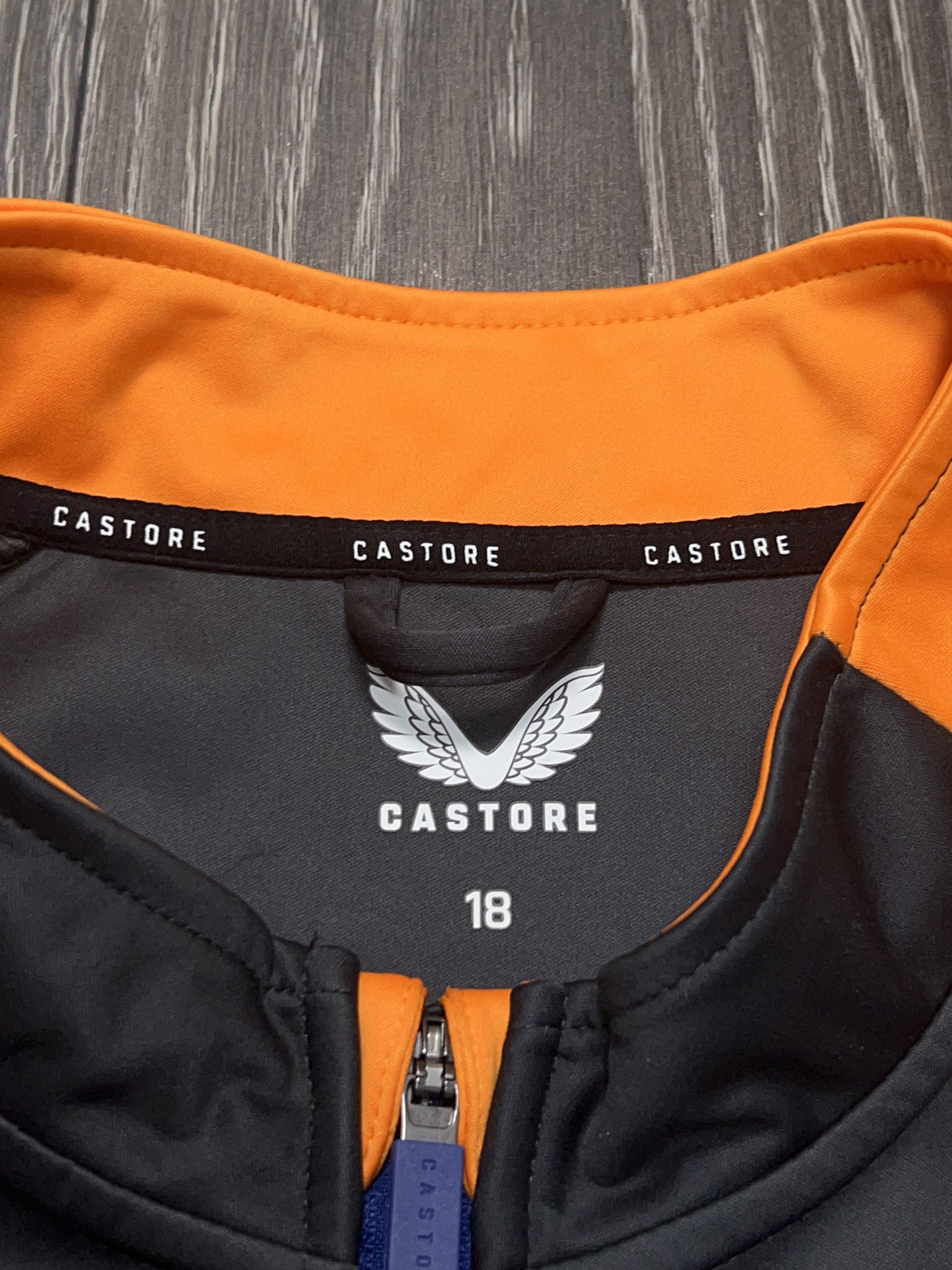 Castore McLaren F1 Team Softshell Midlayer Zip Dell Racing Size 18 Size XXL / US 16-18 / IT 52-54 - 8 Thumbnail