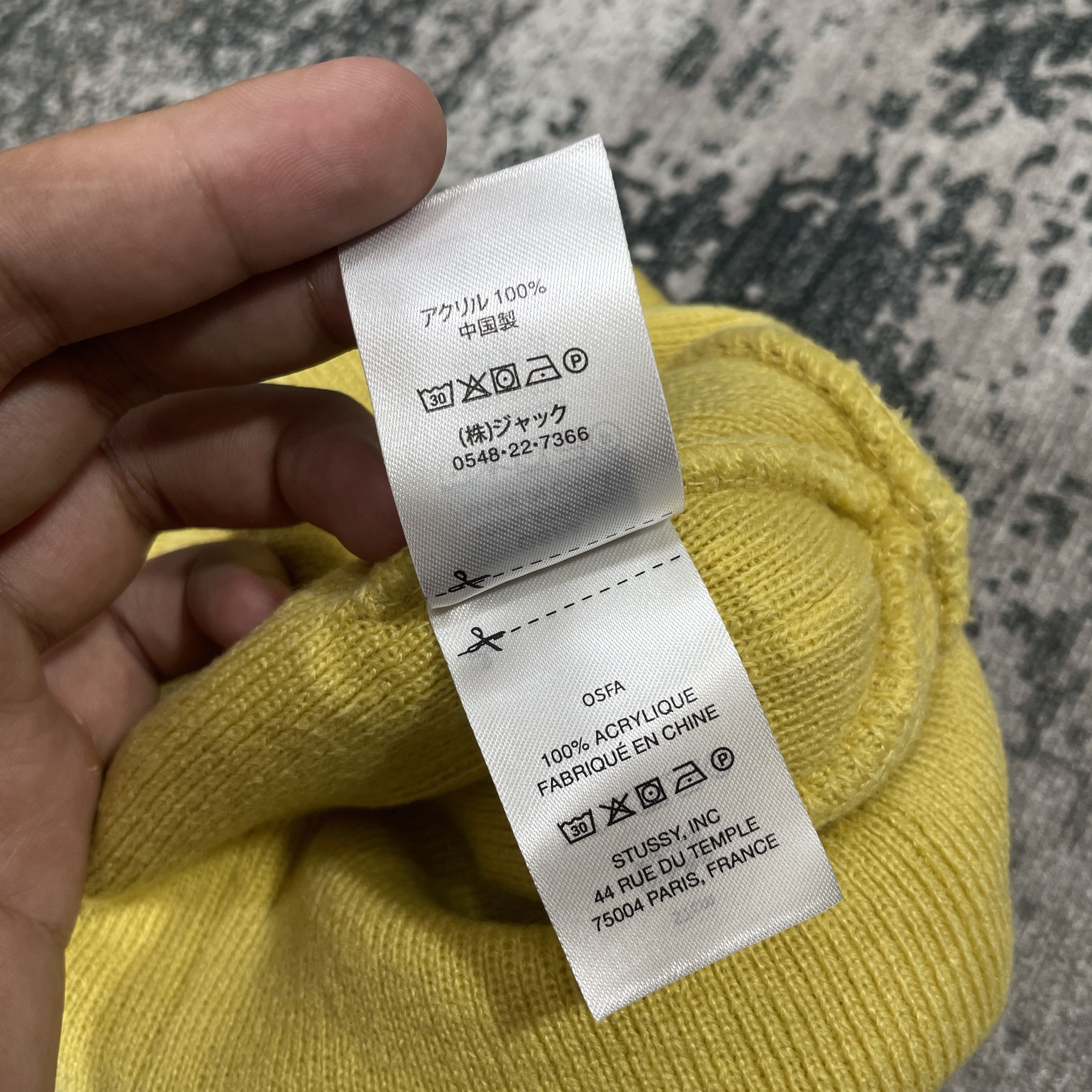 Stussy Stussy Work Gear Skullcap Beanie Mustard Size ONE SIZE - 7 Thumbnail