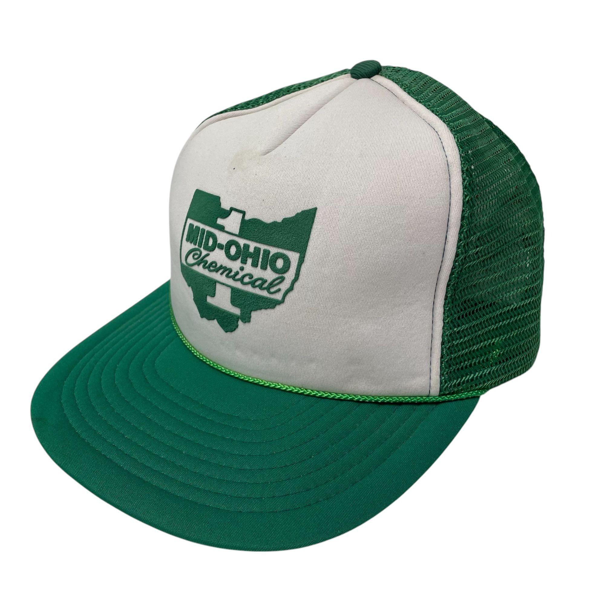 Other Vtg Winner ROUGHNECK TRUCKER Hat MID OHIO CHEMICAL Cap Size ONE SIZE - 2 Thumbnail