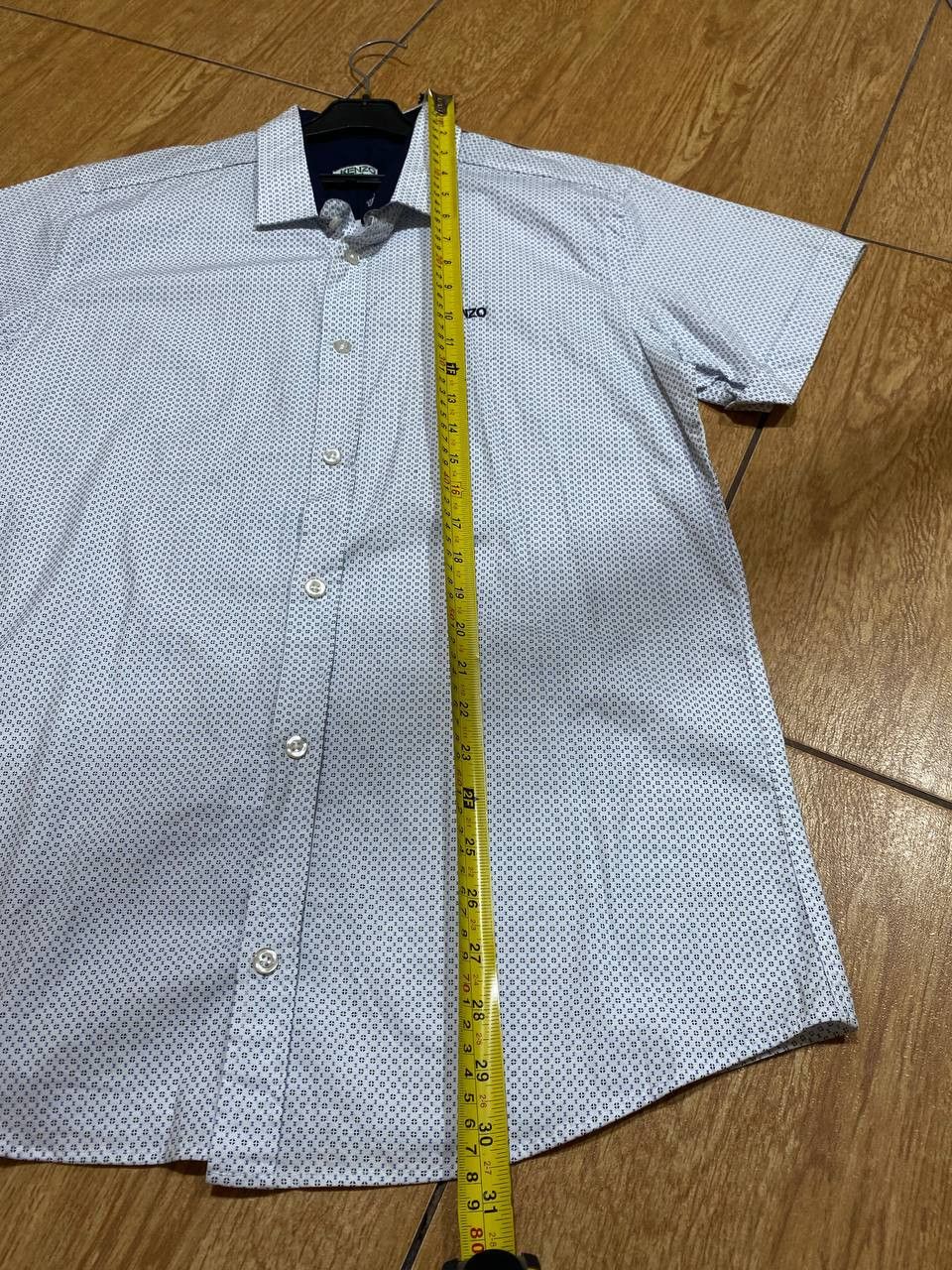 Kenzo Vintage Shirt Kenzo white print Y2K luxury streetwear Size US XL / EU 56 / 4 - 8 Thumbnail