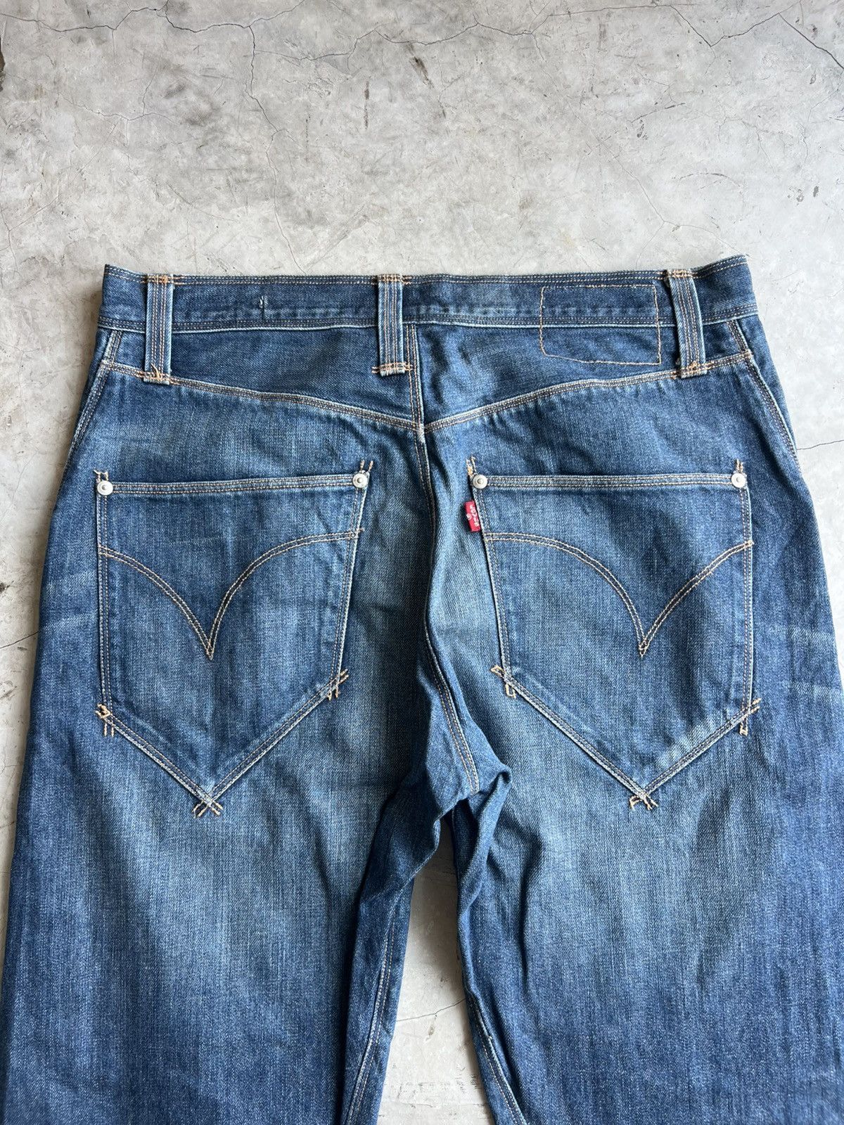 Levi's Levis Engineered Twisted Jeans Tag W30 Actual 32x31.5 Size US 30 / EU 46 - 6 Thumbnail