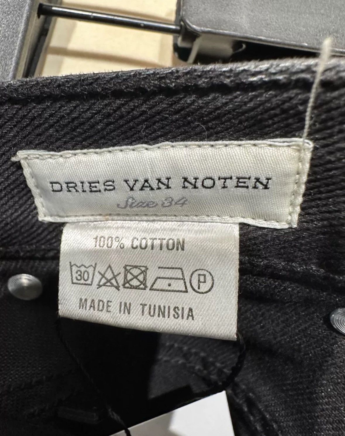 Dries Van Noten Dries van noten black jeans 2412-Nextarrow Size US 34 / EU 50 - 3 Thumbnail