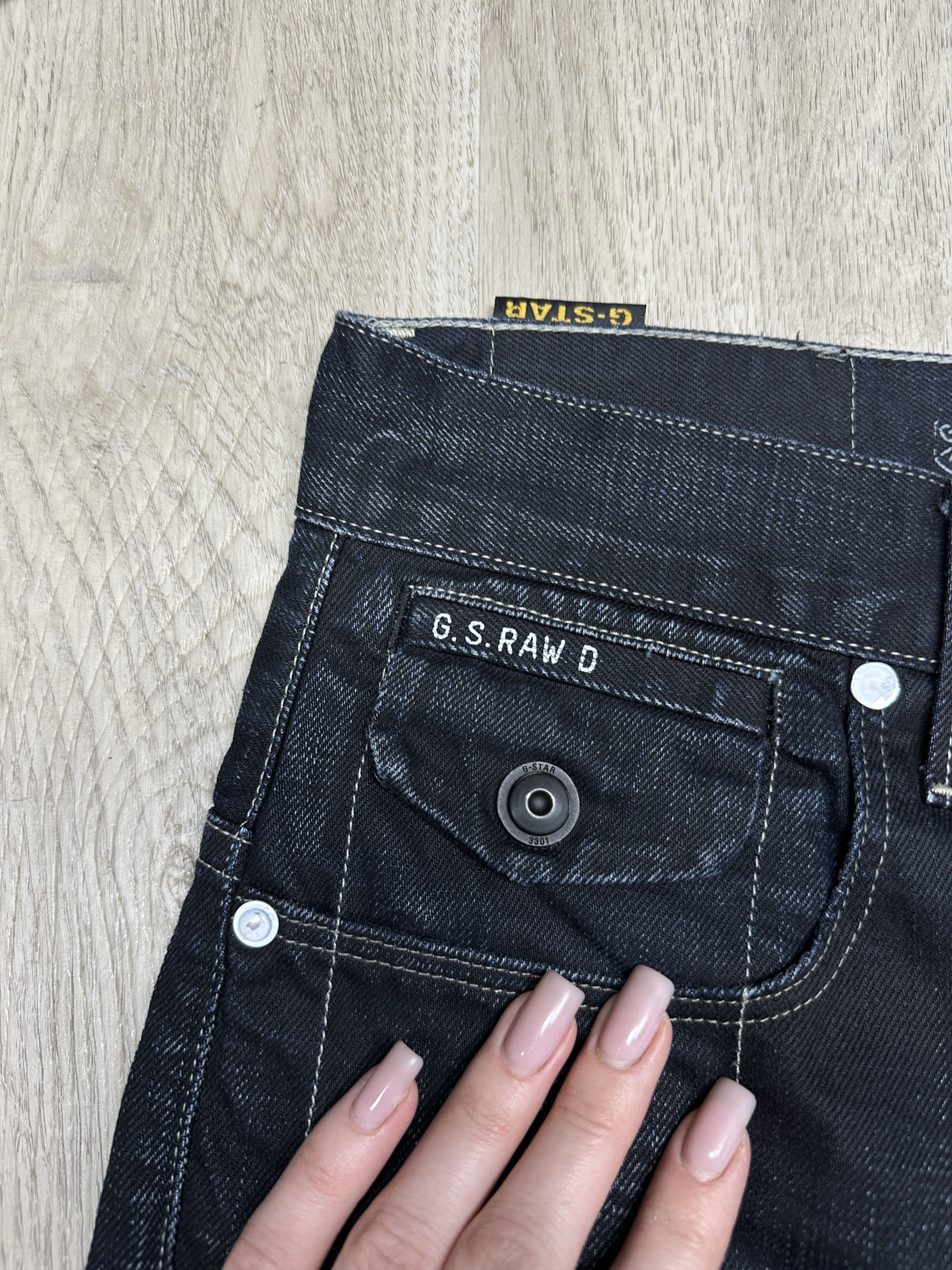G-Star G Star Raw Mens Morris Tapered Denim Pants Jeans Size US 34 / EU 50 - 6 Thumbnail