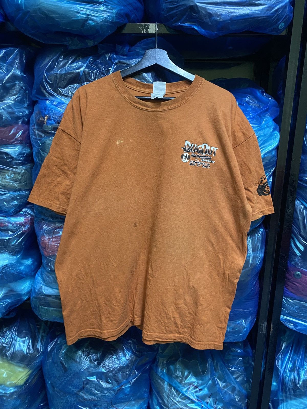 Vintage VINTAGE Y2K BUG OUT DOMINAN SPEEDWAY SHIRT Size US XL / EU 56 / 4 - 2 Thumbnail