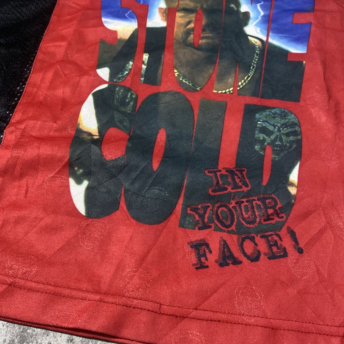 WWE Vintage Stone Cold Steve Austin Jersey Basketball Shirt Size US M / EU 48-50 / 2 - 3 Thumbnail