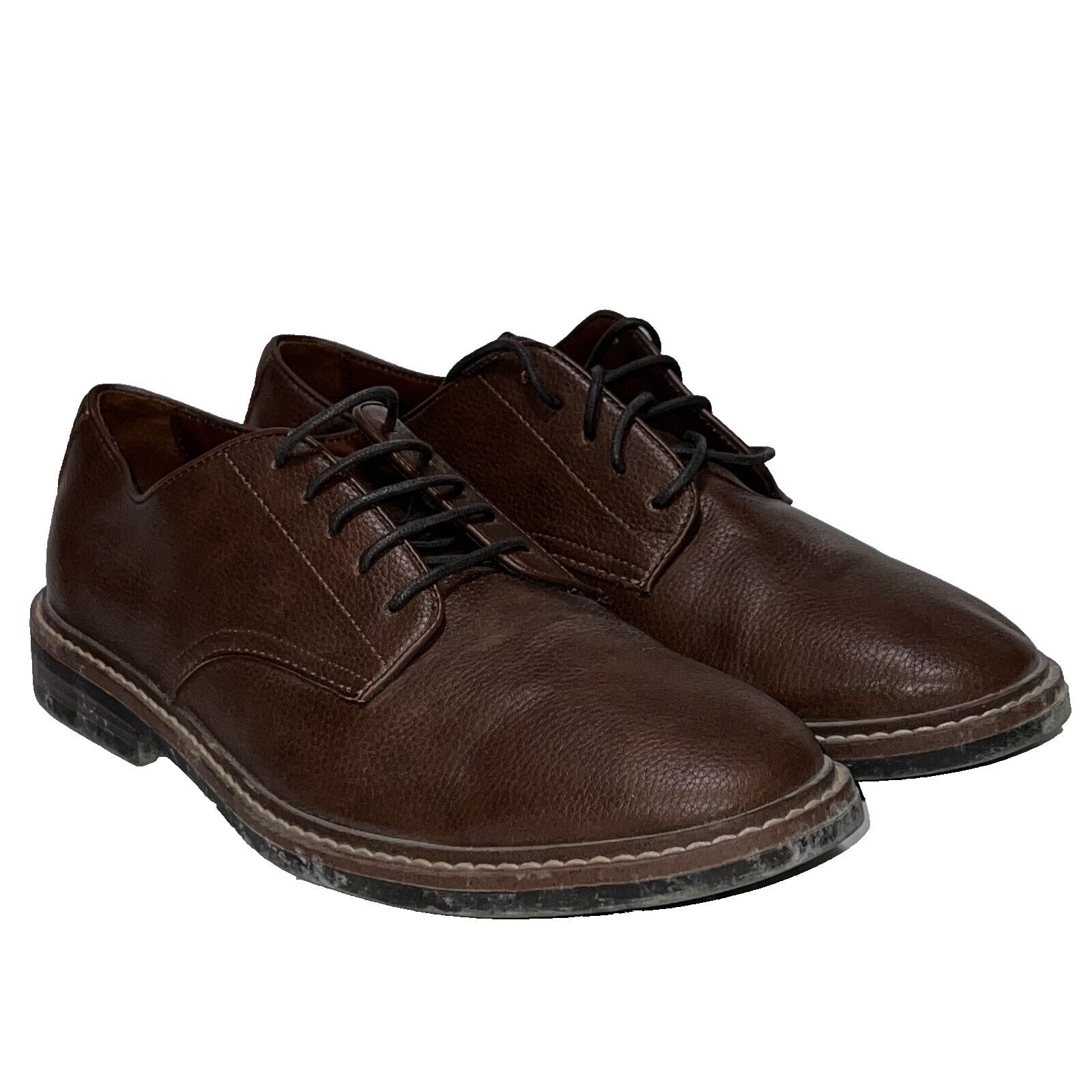 Zara Zara Men Size 43 / 10 Brown Oxford Dress Shoes Derby Size US 10 / EU 43 - 3 Thumbnail