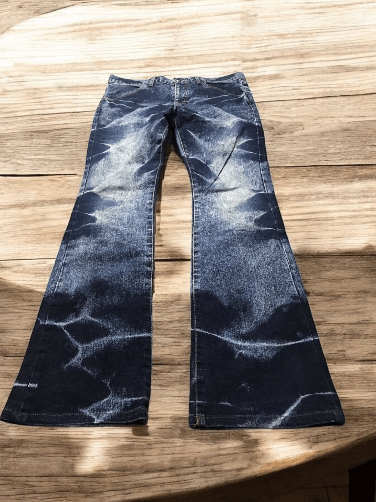 14th Addiction OG Flare Jeans Schlussel Bootcut Denim Size US 33 - 1 Thumbnail