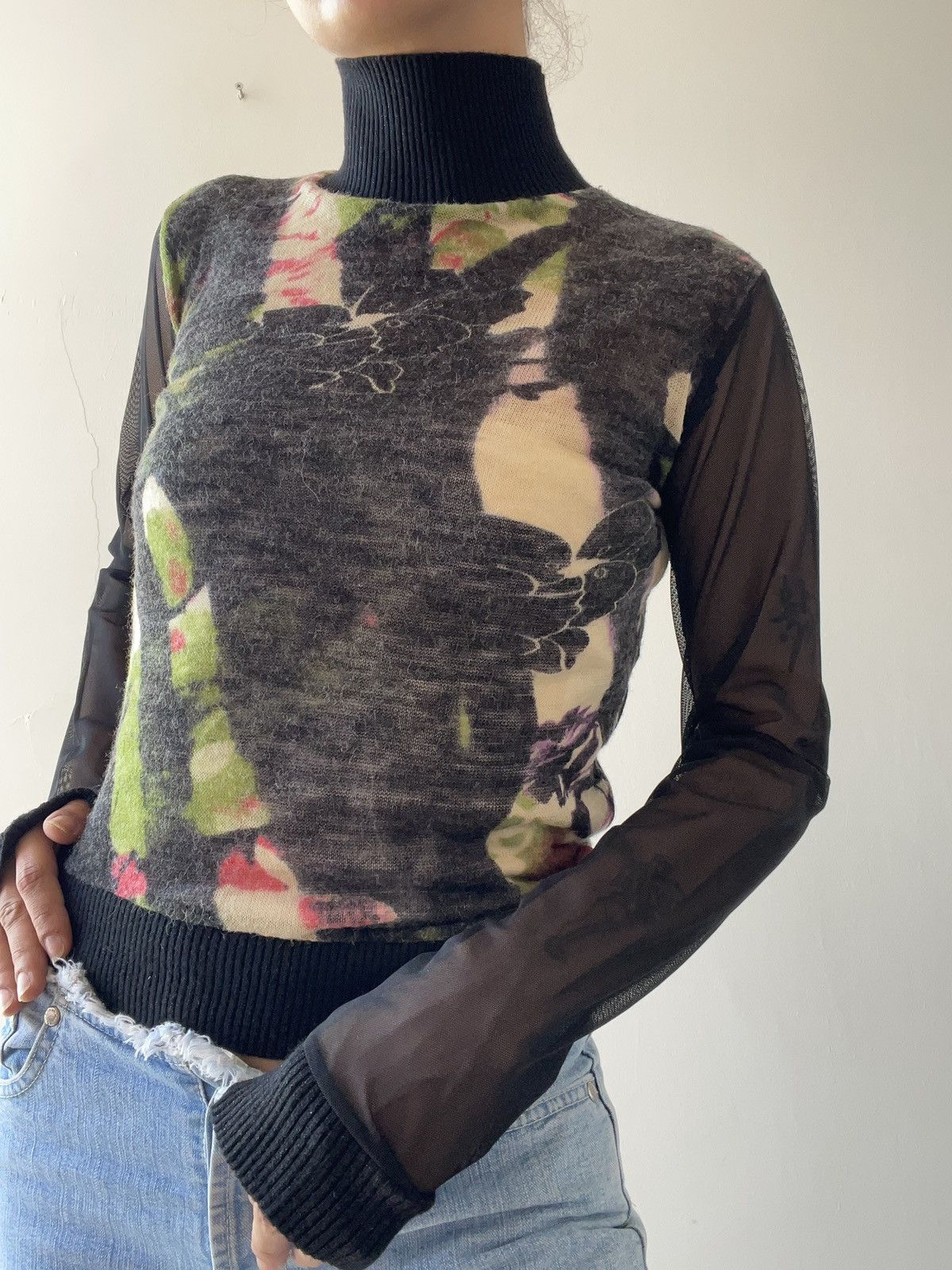 Vintage y2k blouse Size S / US 4 / IT 40 - 2 Thumbnail