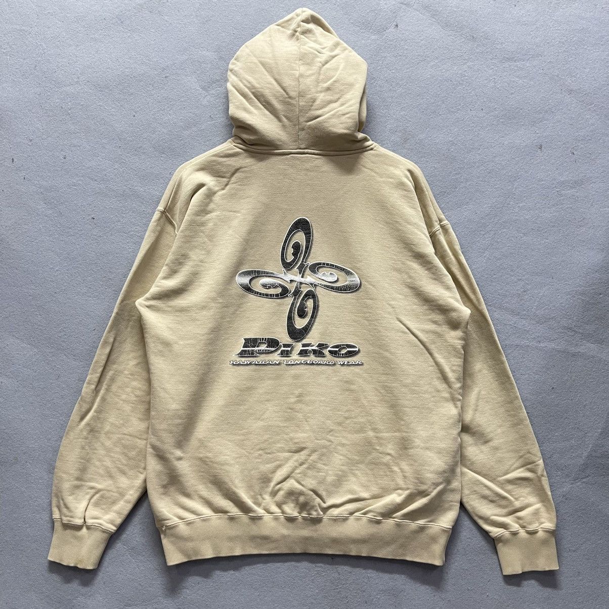 Vintage Piko Hawaii Retro Surf Hoodie – Vintage Style (Size L) Size US L / EU 52-54 / 3 - 1 Thumbnail