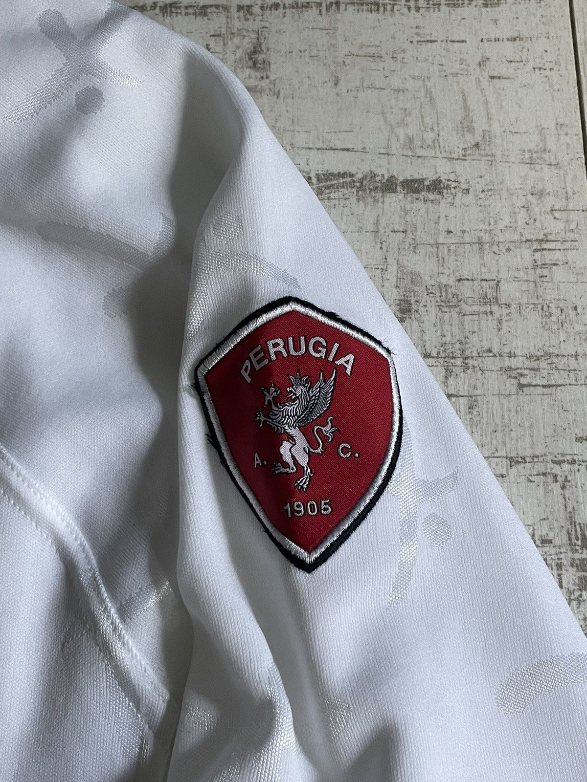 Other Vintage Galex Perugia 2001/2002 Away Football Shirt Match Size US XL / EU 56 / 4 - 6 Thumbnail