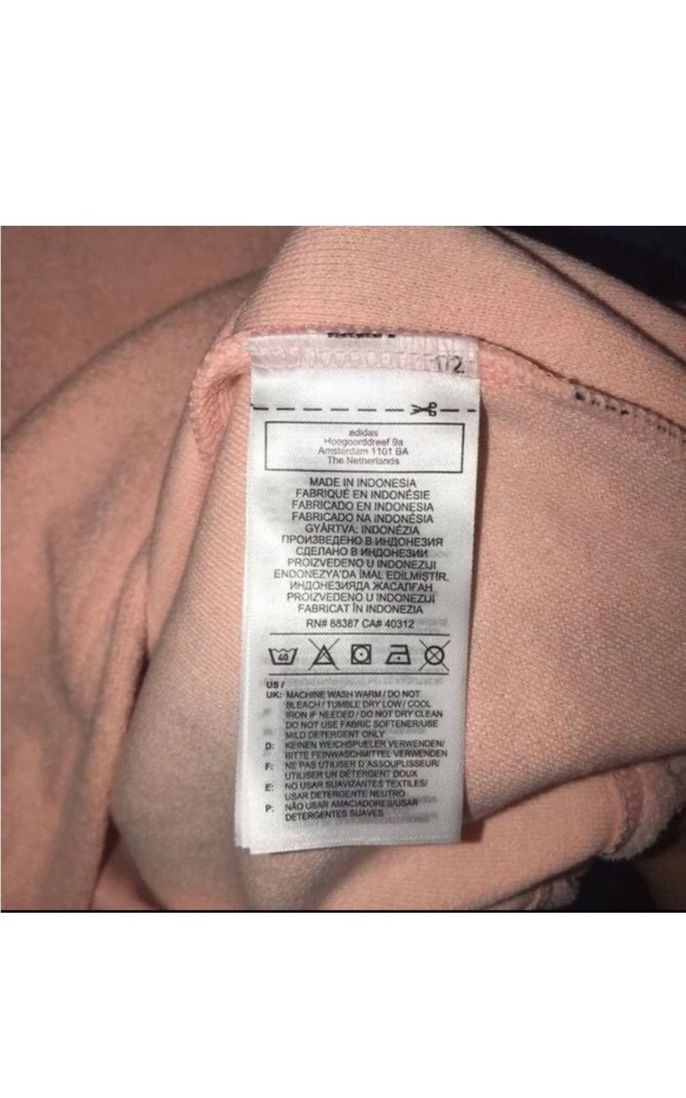Adidas NWT Adidas Women’s Hazcor & Whtmel Coral/White Hoodie Size M Size M / US 6-8 / IT 42-44 - 4 Thumbnail