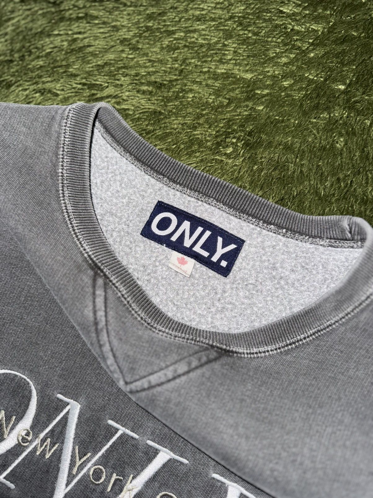Only NY [M] ONLY NY Made in Canada Garment Dyed Sweatshirt Size US M / EU 48-50 / 2 - 4 Thumbnail