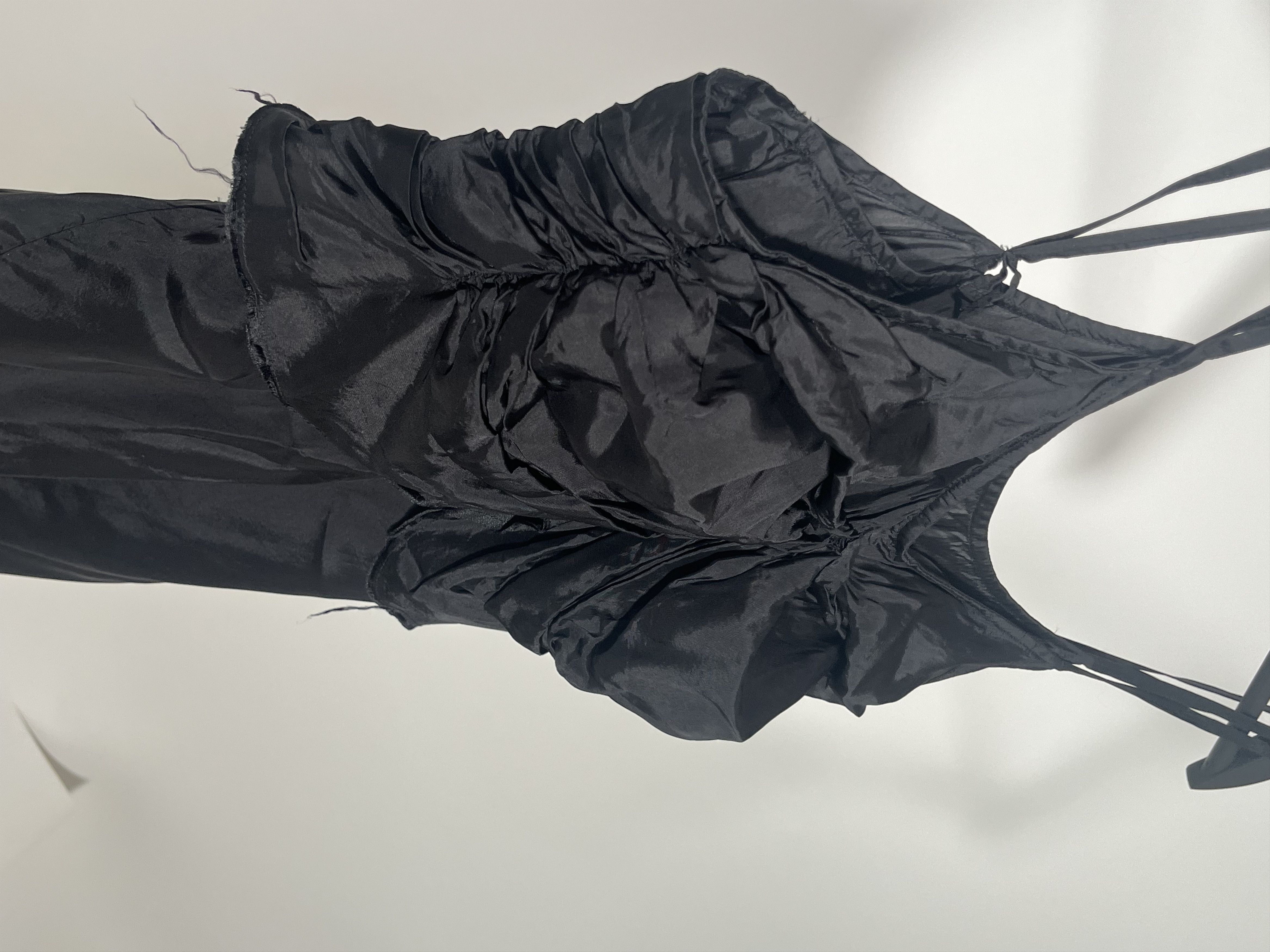 Comme des Garcons Ruched slip dress. Comme des Garçons - 2000s (rare archive). Size M / US 6-8 / IT 42-44 - 10 Thumbnail