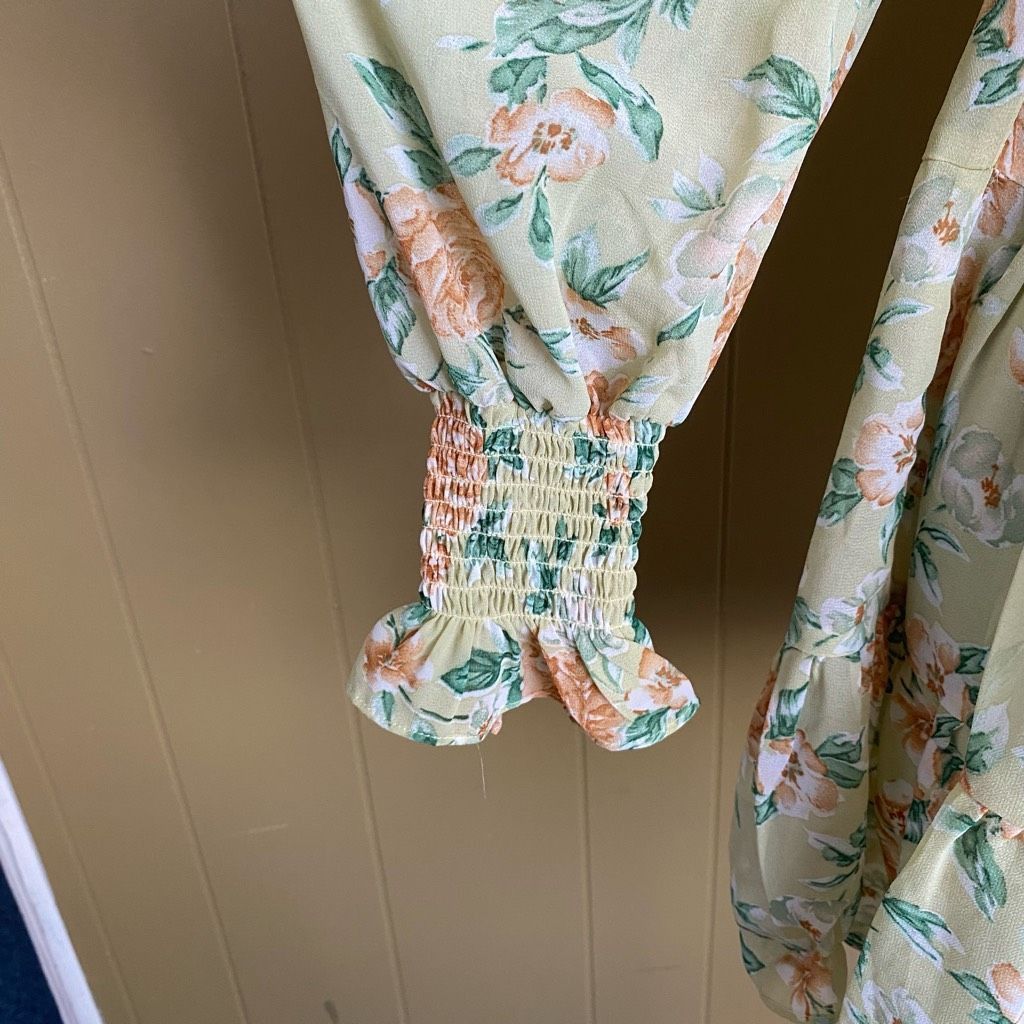 Other Lush women S square neck floral print fully lined Longsleeve Size S / US 4 / IT 40 - 4 Thumbnail