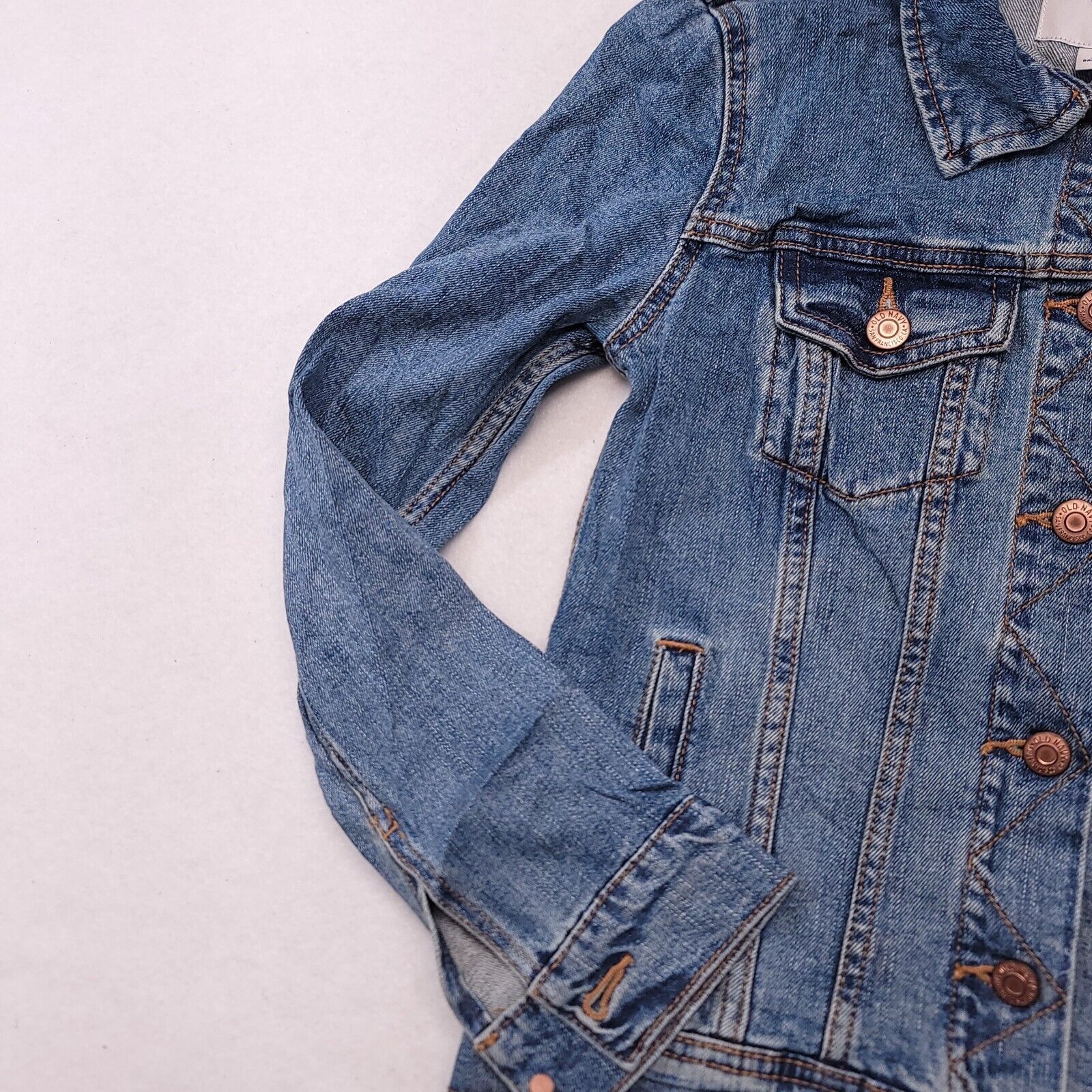 Old Navy Old Navy Casual Button Up Denim Jacket Womens Size XS Blue Size XS / US 0-2 / IT 36-38 - 4 Thumbnail