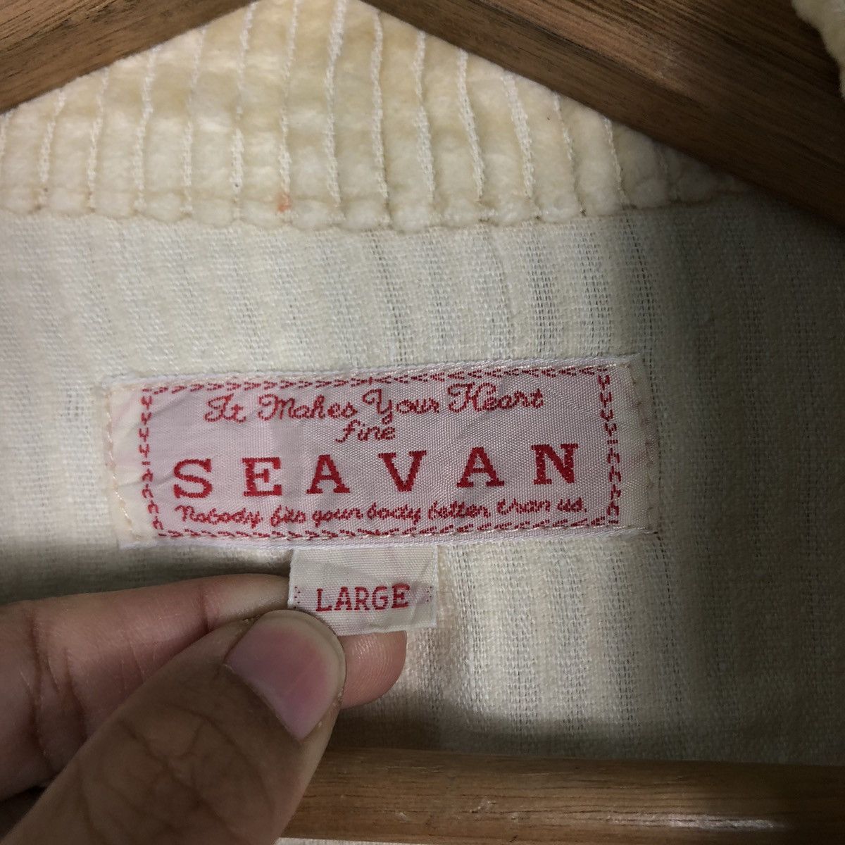 Issey Miyake 🔥Vintage Chore Corduroy Jacket Big Pocket Seavan Japan Made Size US L / EU 52-54 / 3 - 17 Thumbnail