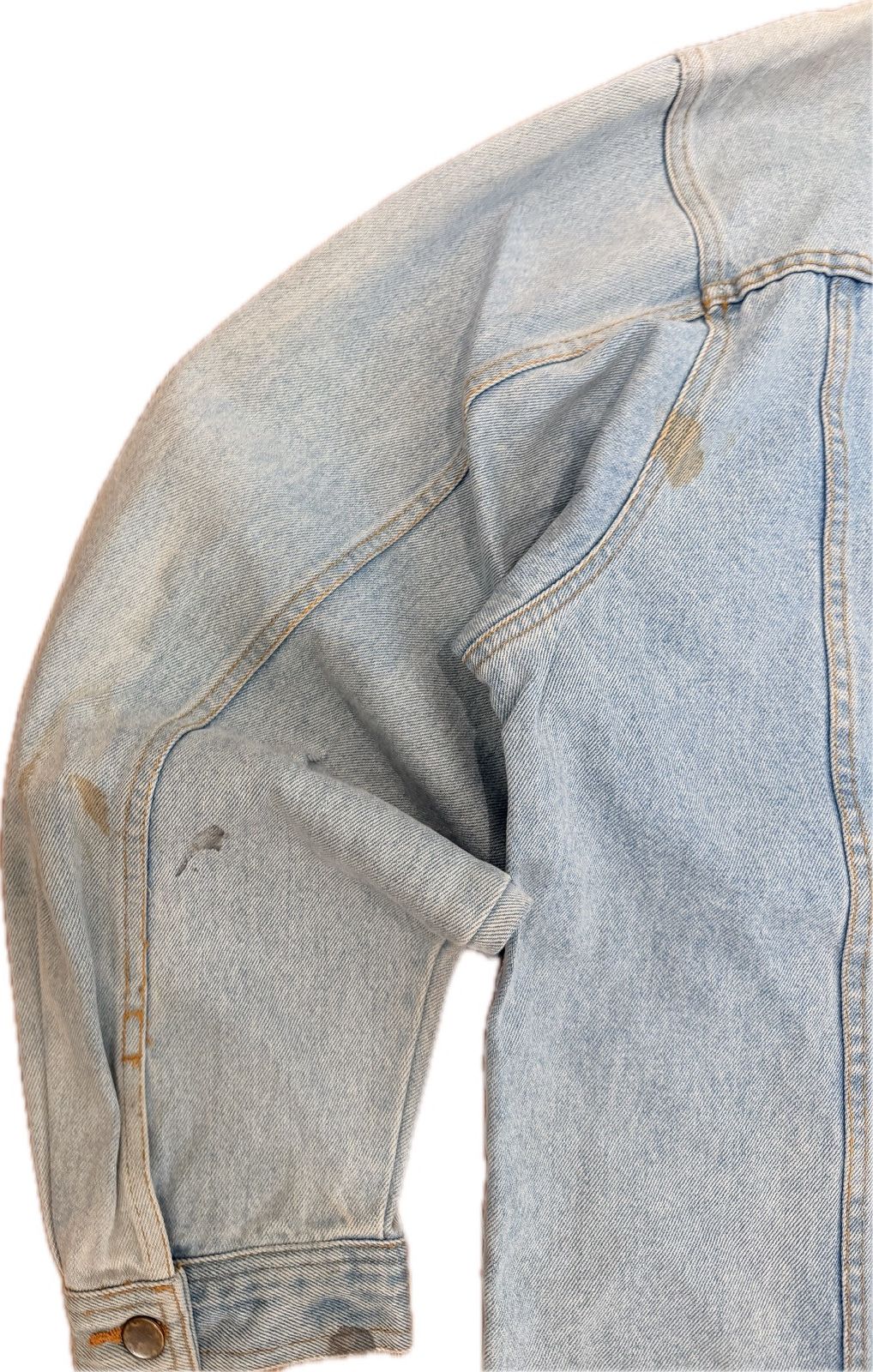 Other Vintage Orange County Heavy Denim Jacket Size US XXL / EU 58 / 5 - 6 Thumbnail