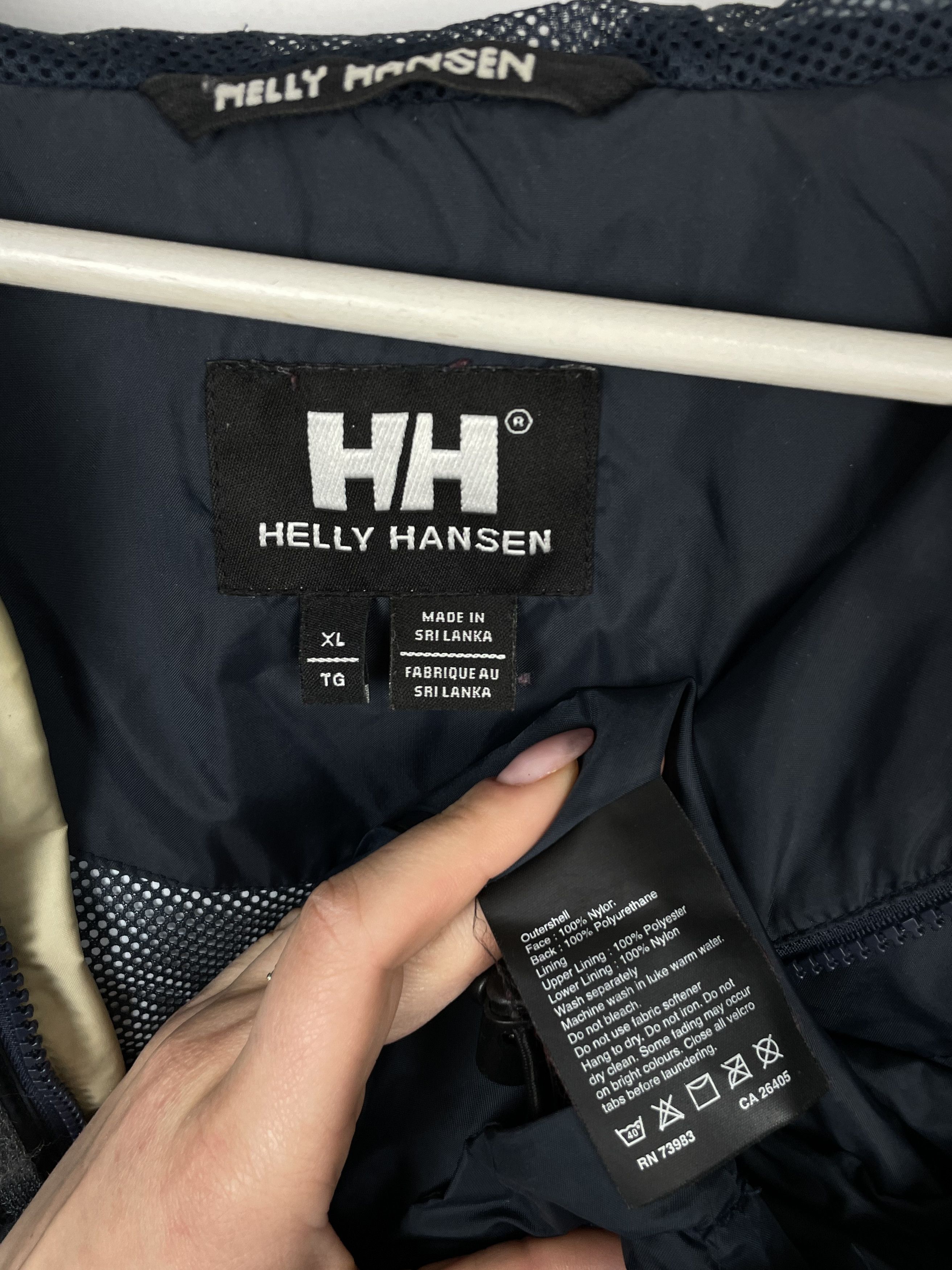 Helly Hansen Helly Hansen Vintage Jacket Half Zip Blue size XL Size US XL / EU 56 / 4 - 9 Thumbnail