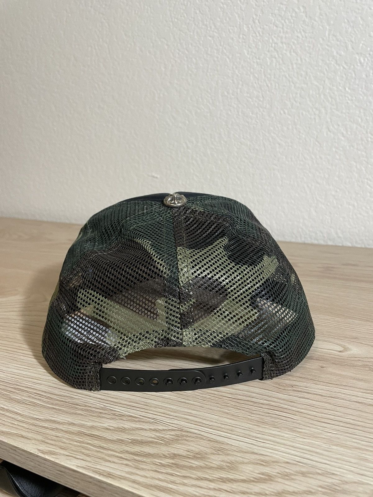 Chrome Hearts Chrome Hearts CH Hollywood Trucker Hat Black/Camo Size ONE SIZE - 5 Thumbnail
