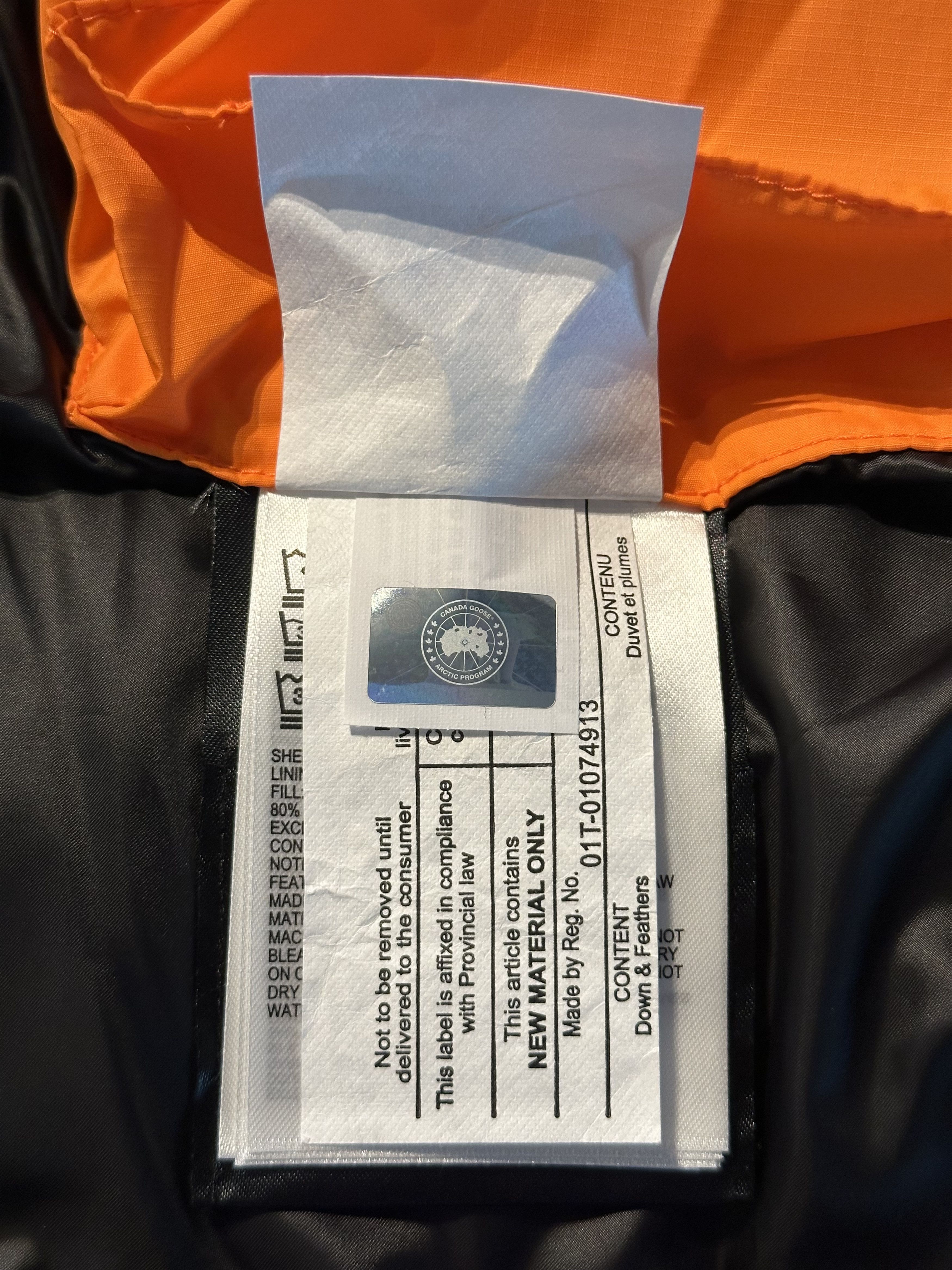 Canada Goose Canada Goose OVO Orange Constable Men's Jacket Size US M / EU 48-50 / 2 - 5 Thumbnail