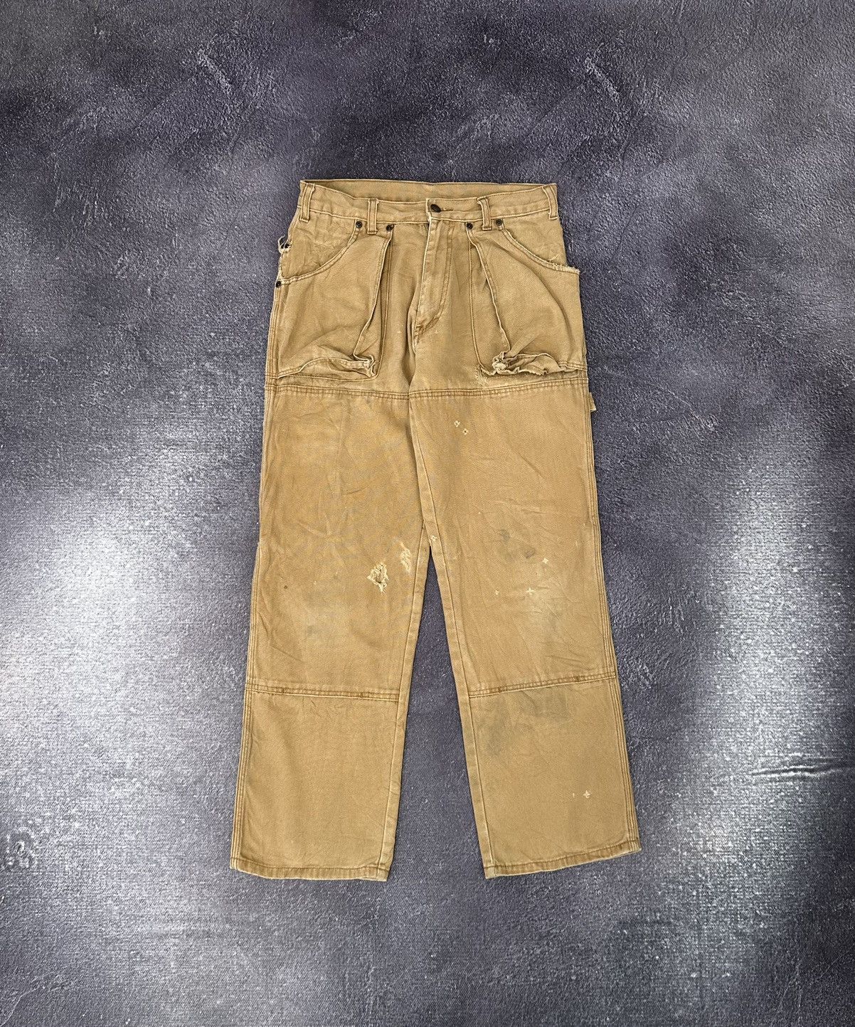 Dickies Vintage Dickies Double Knee Carpenter USA Baggy Work Pants Size US 30 / EU 46 - 2 Thumbnail