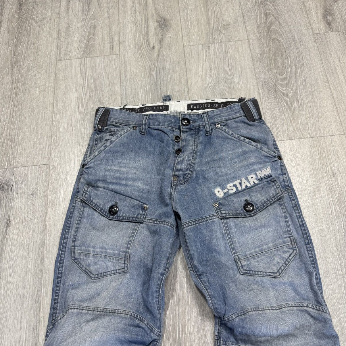 G-Star Vintage Multi pocket G-star Avant Garde Y2K Pants Size US 32 / EU 48 - 2 Thumbnail