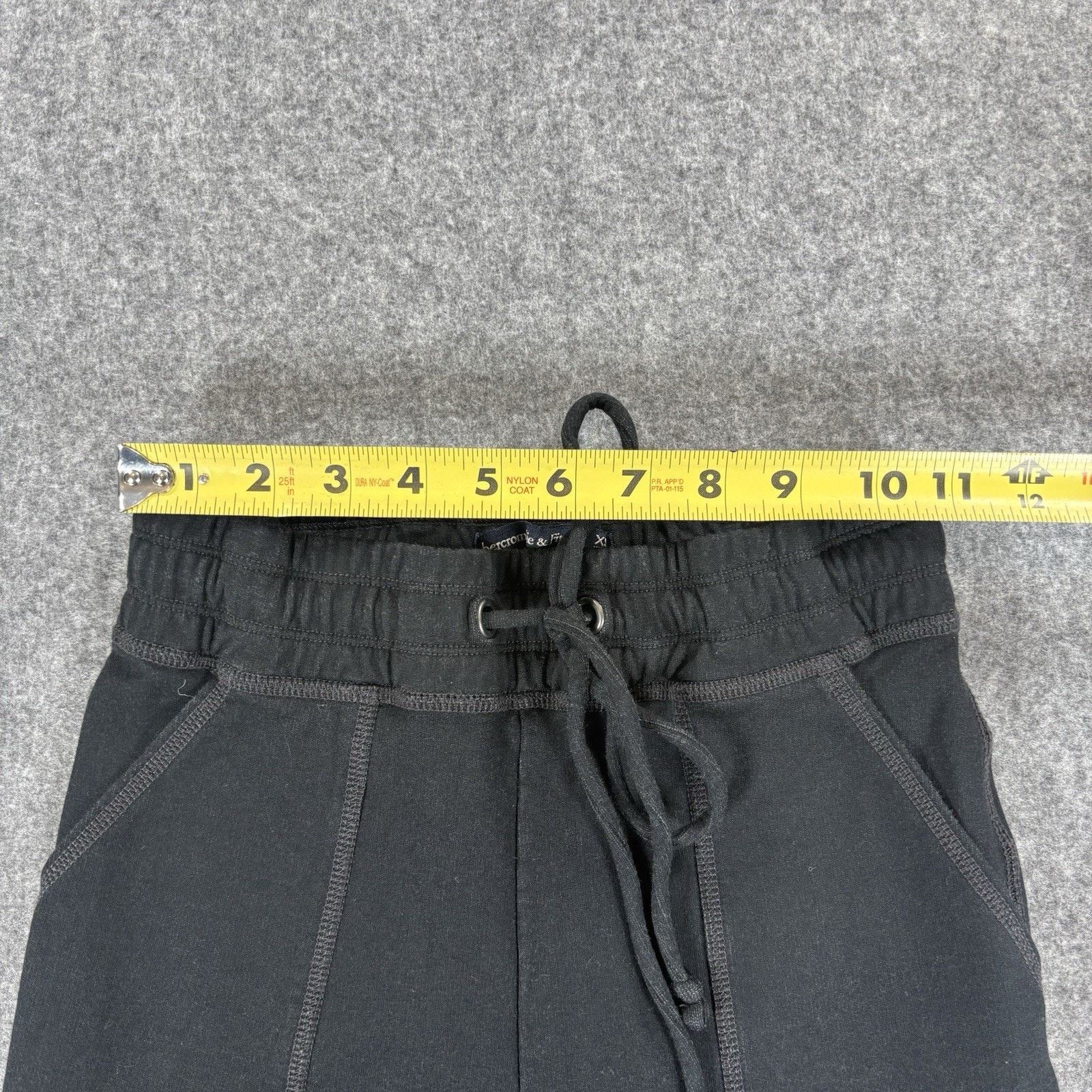 Abercrombie & Fitch Abercrombie & Fitch YPB Black Jogger Sweatpants Women's XS Size 22" - 9 Thumbnail