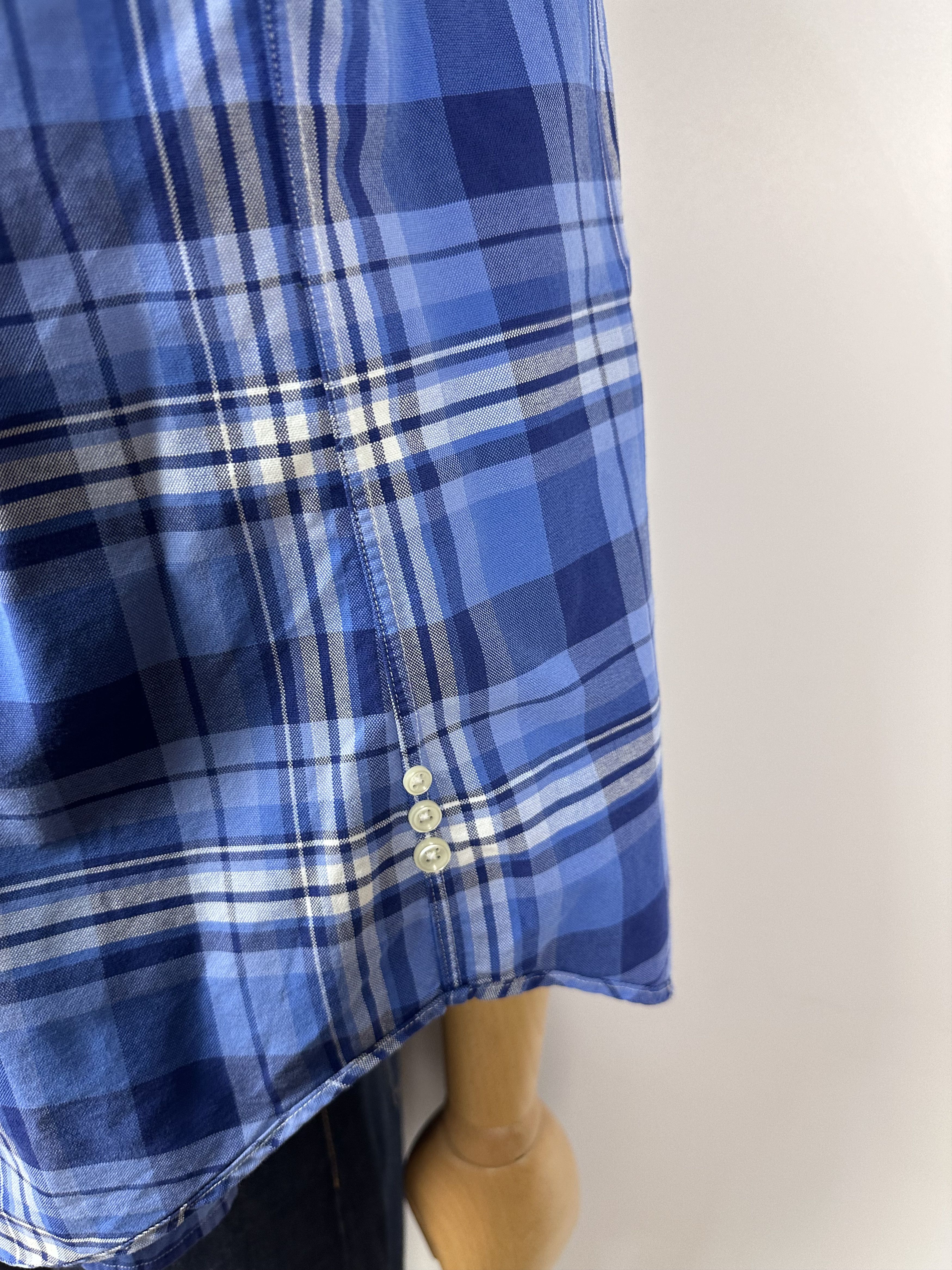 Polo Ralph Lauren POLO RALPH LAUREN Cotton Checkered Button Up Shirt Blue Mens Size US S / EU 44-46 / 1 - 10 Thumbnail