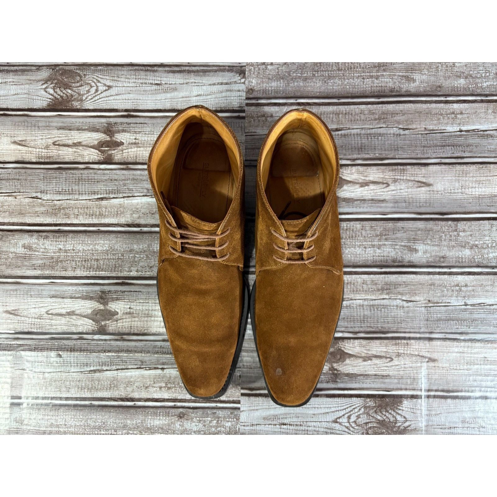 Suitsupply Suitsupply Italian Suede Ankle Chukka Boots sz 9 US 42 color Size US 9 / EU 42 - 8 Thumbnail