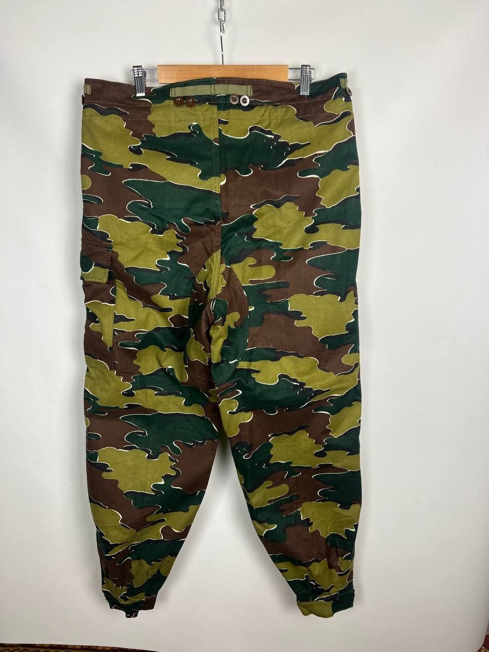 Vintage Old Belgian Jigsaw Camo Pants Seyntex 1962 Belgium cargo Size US 34 / EU 50 - 23 Thumbnail