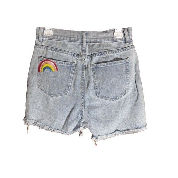 Pacsun Pacsun Women 90S Girlfriend Button Fly Denim Short 26 Size 26" / US 2 / IT 38 - 5 Thumbnail