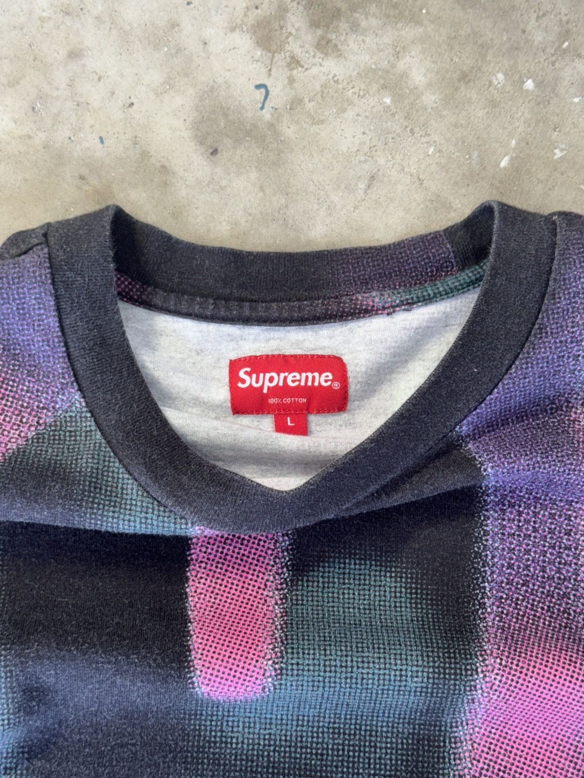 Supreme Supreme Half Tone Long Sleeve Size US L / EU 52-54 / 3 - 2 Thumbnail