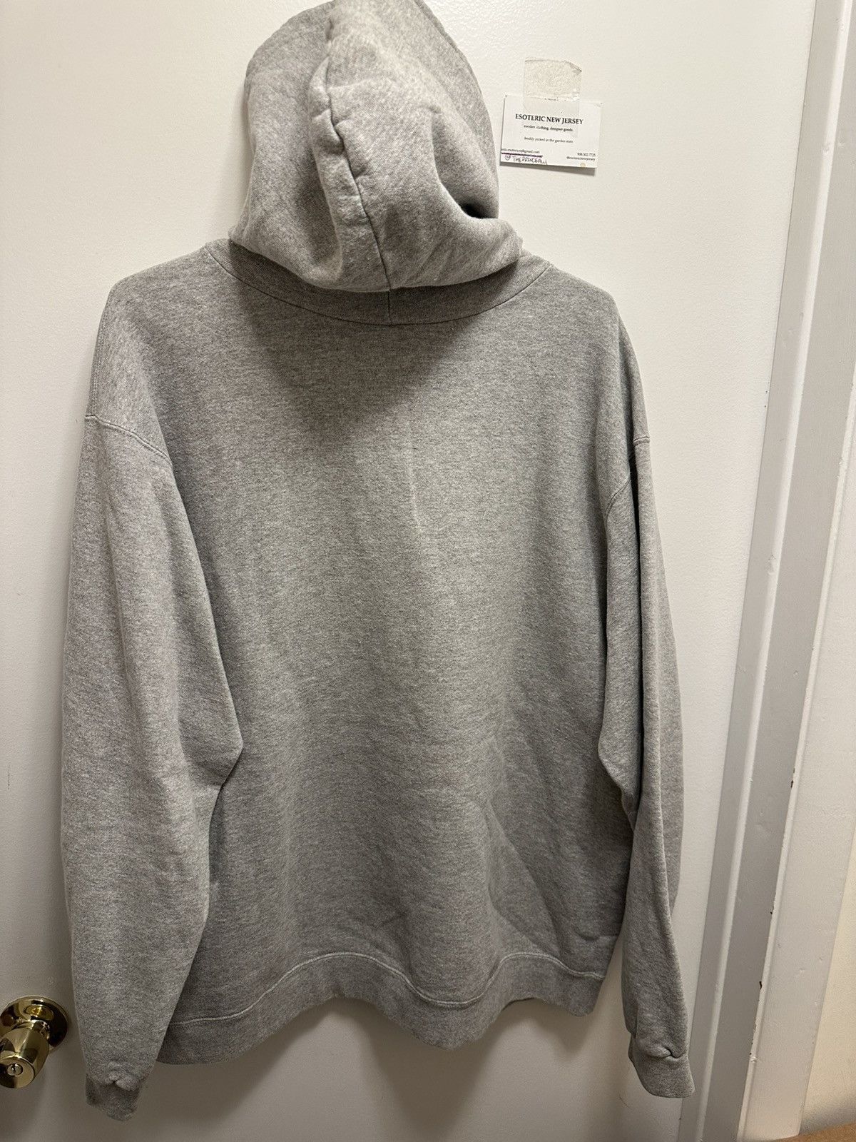 Nike × Vintage Vintage 90's Distress Nike Center Swoosh USA Hoodie Size US XXL / EU 58 / 5 - 2 Thumbnail