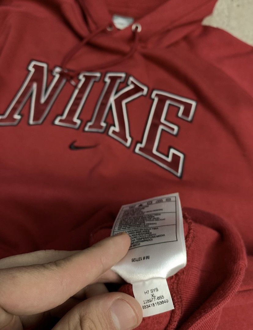 Nike Nike Skeleton Vintage Hoodie 90s Size US XL / EU 56 / 4 - 8 Thumbnail