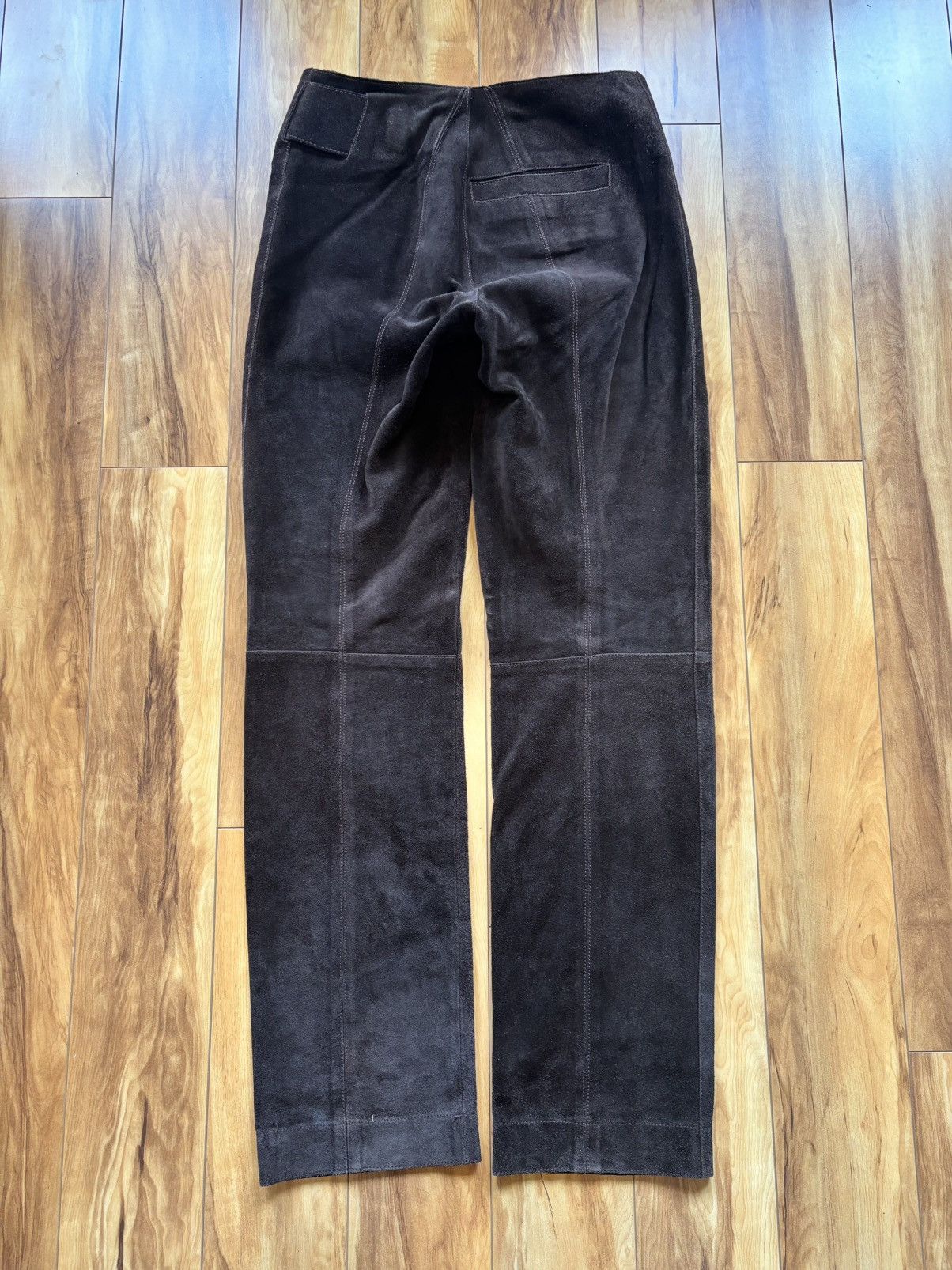 Dirk Bikkembergs Dirk Bikkembergs Runway Reverse Leather Pants Size US 29 - 3 Thumbnail
